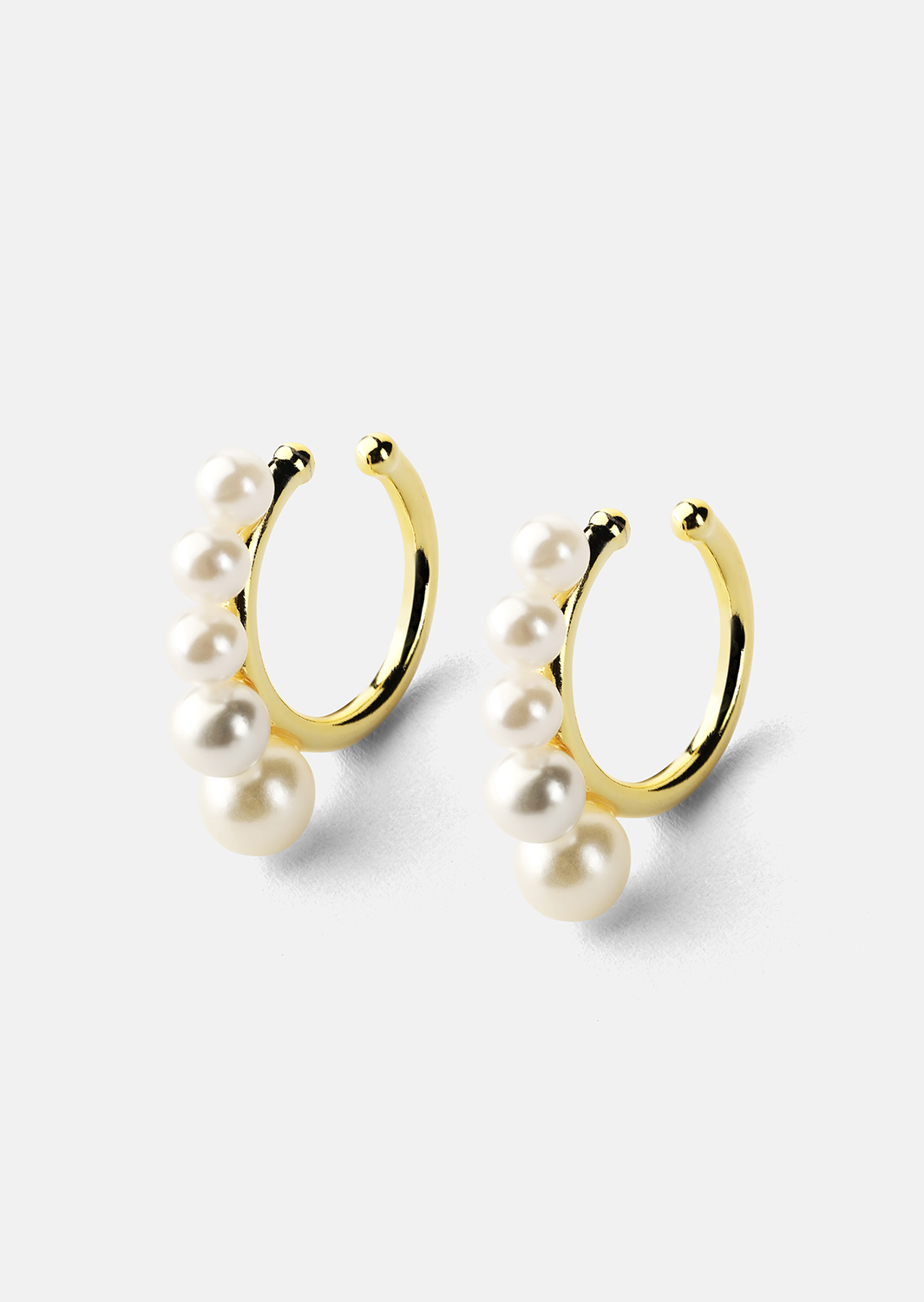 Pendiente Perlina - Chapado en Oro de 18k