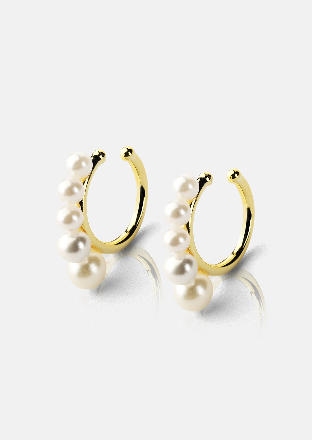 Pendiente Perlina - Chapado en Oro de 18k