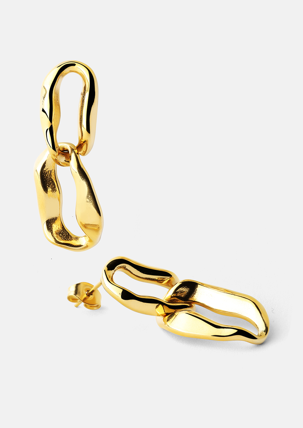 Cascada Pendiente - 18k Chapado en oro