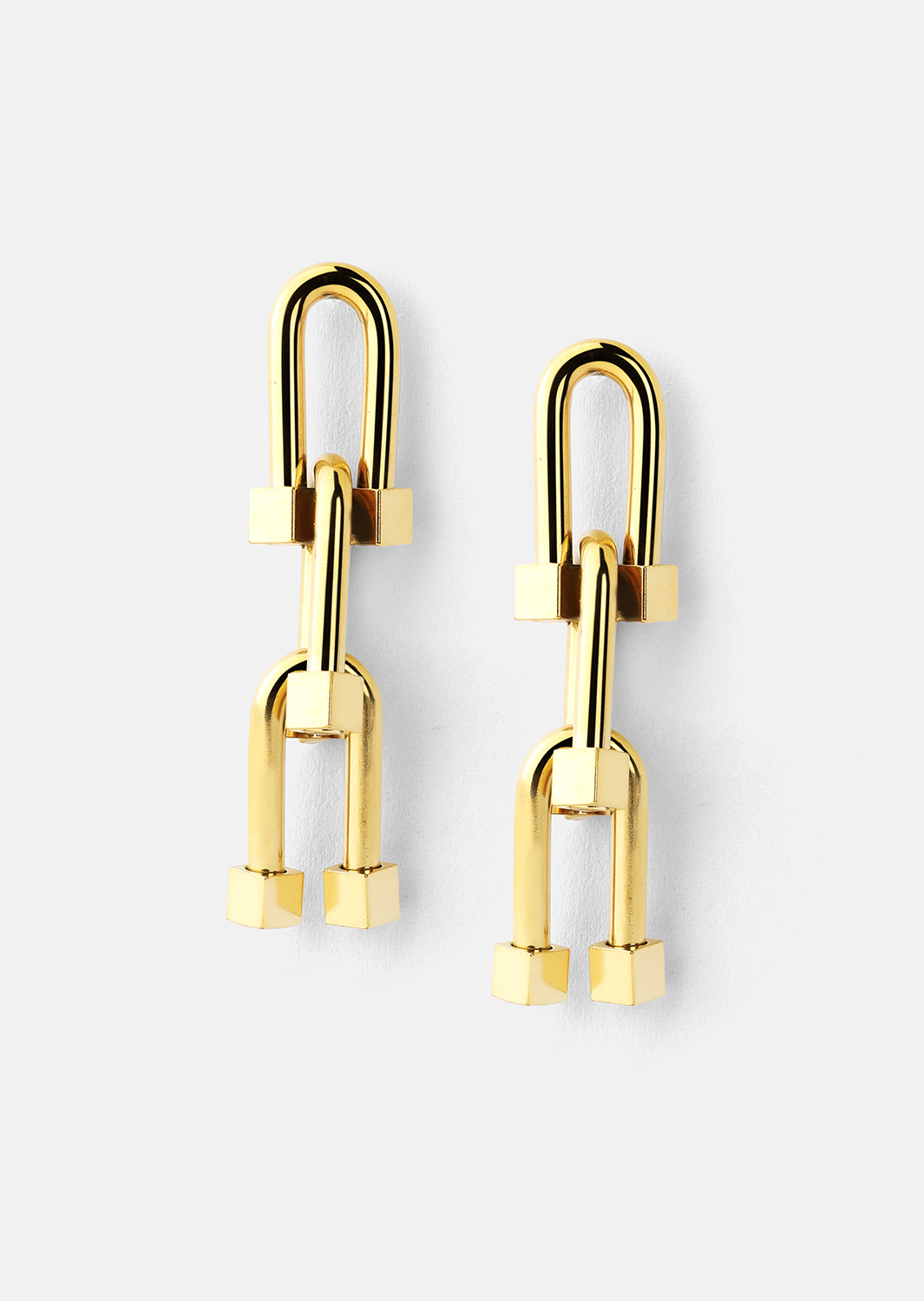 Pendientes Link Luxe – 18k Chapados en oro