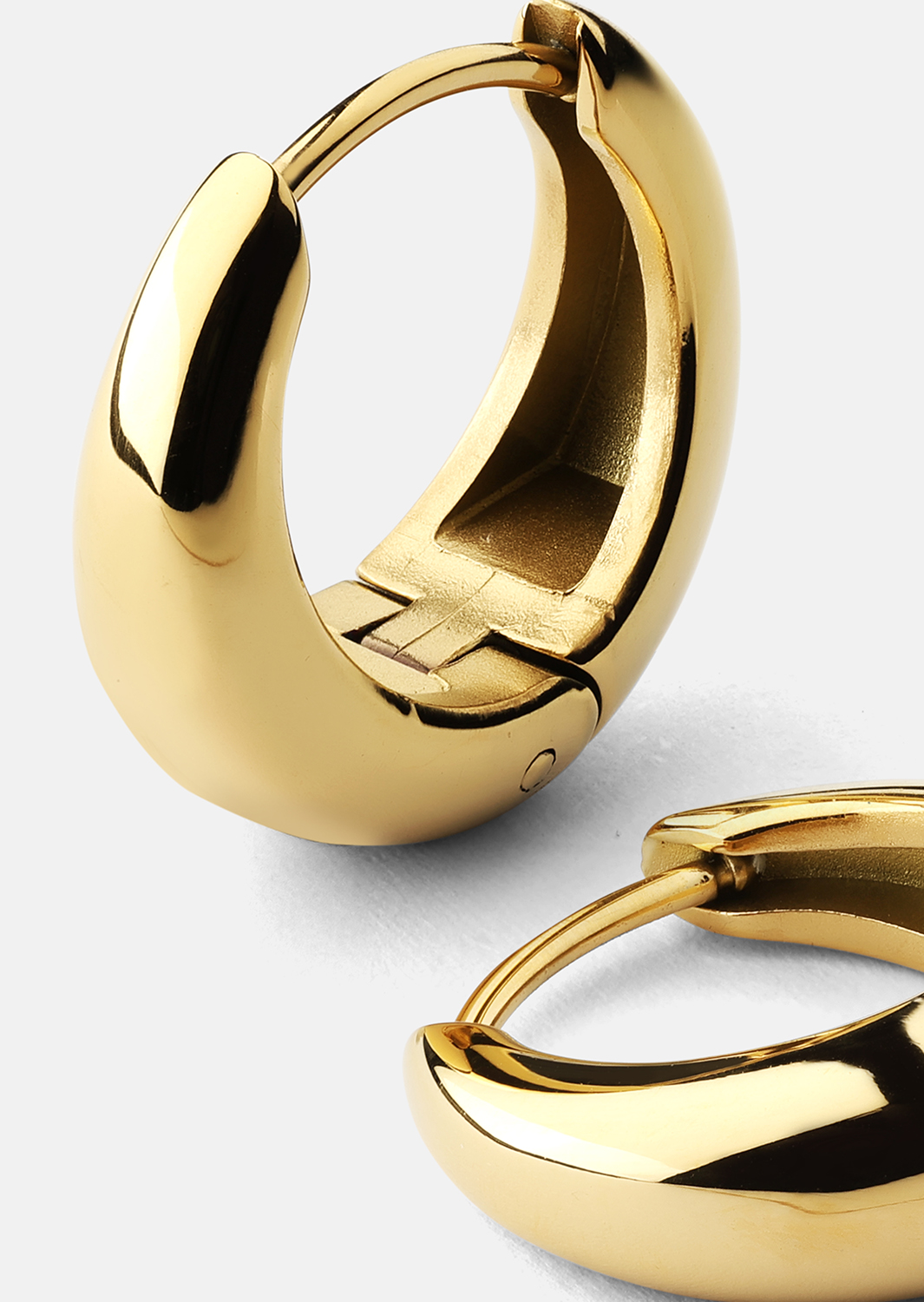 Pendientes Bold Mini – 18k Chapados en oro