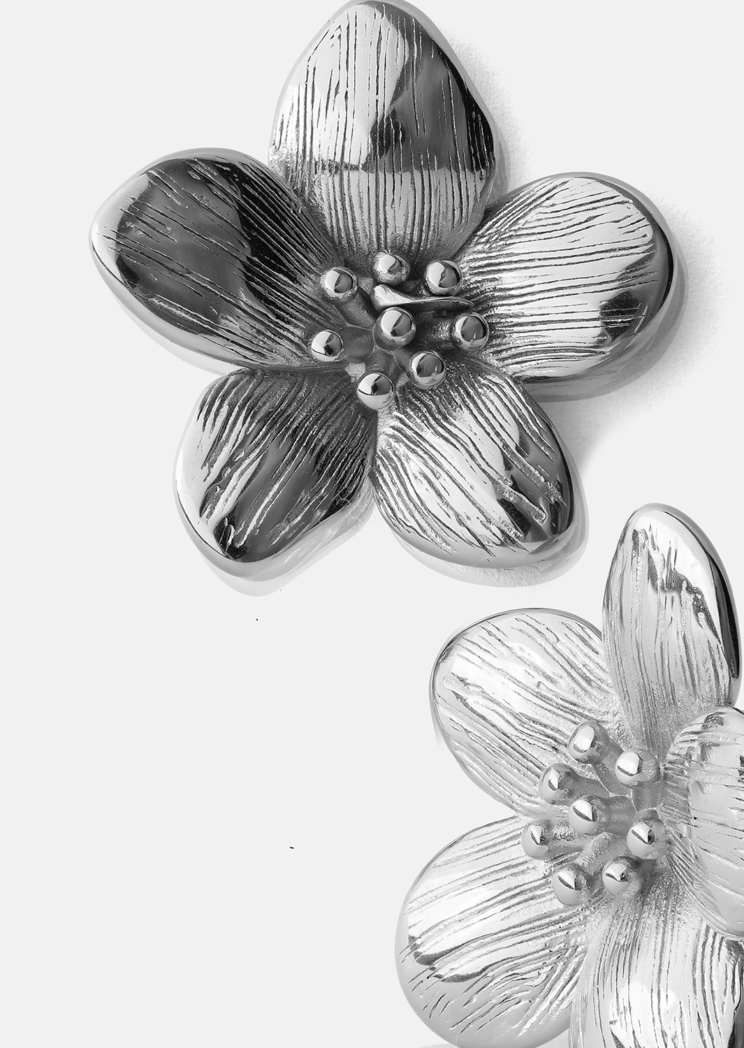 Pendientes Flora Shine – Chapados en plata