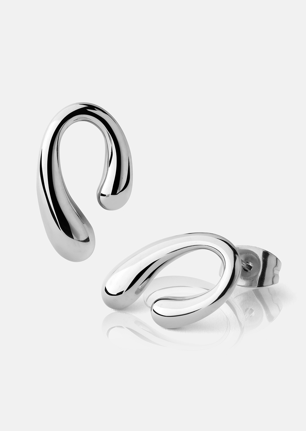 Pendientes Sculpture – Chapados en plata