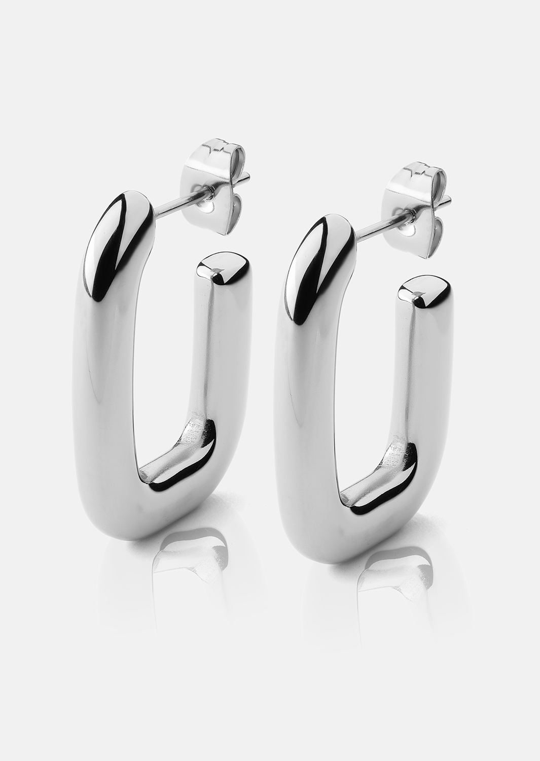 Pendiente Chunky Rectangle - Steel