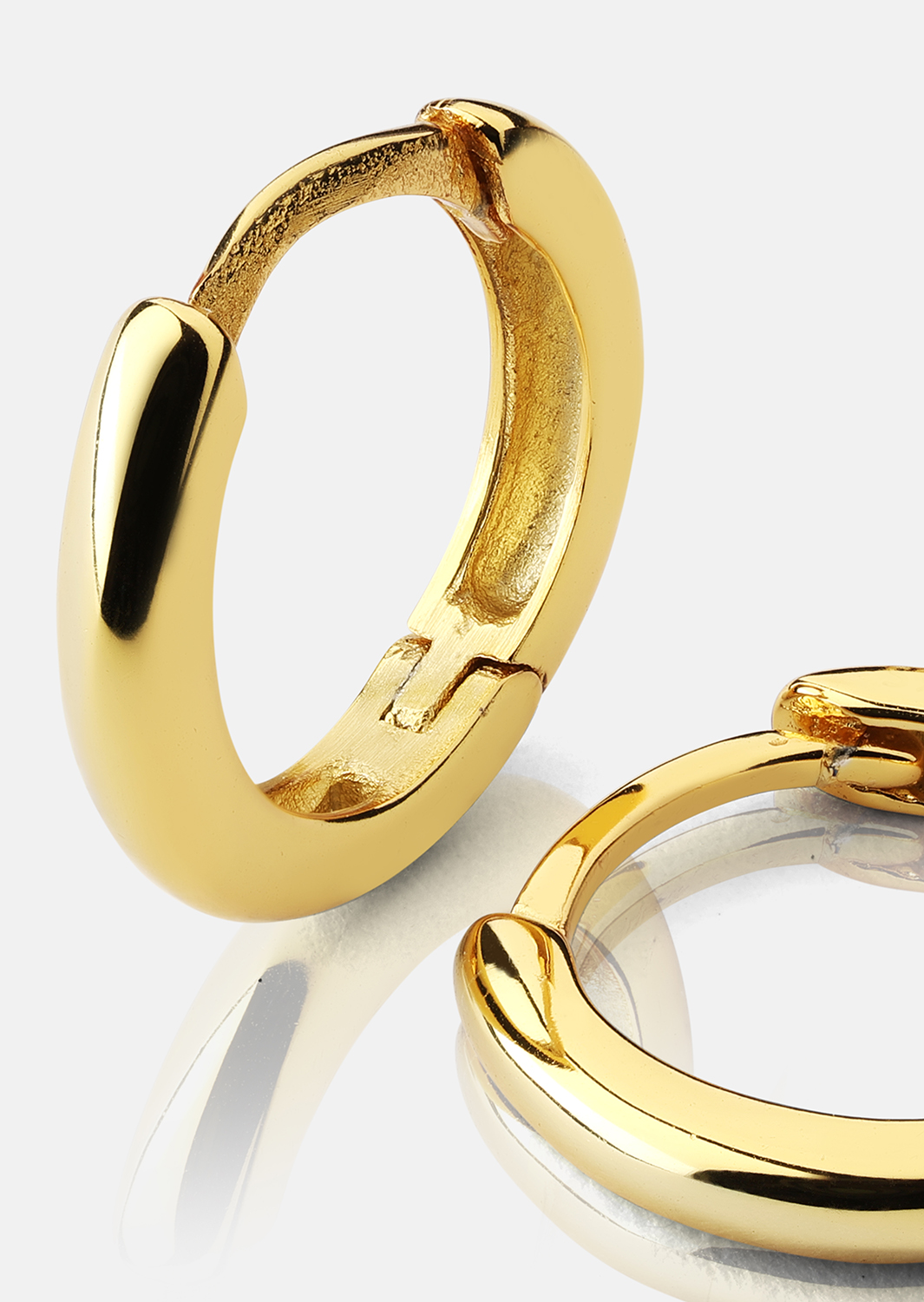 Pendientes Mini Hoops - 18k Chapados en oro