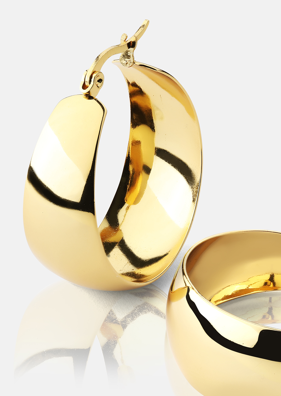 Celeste Pendiente - 18k Chapado en oro