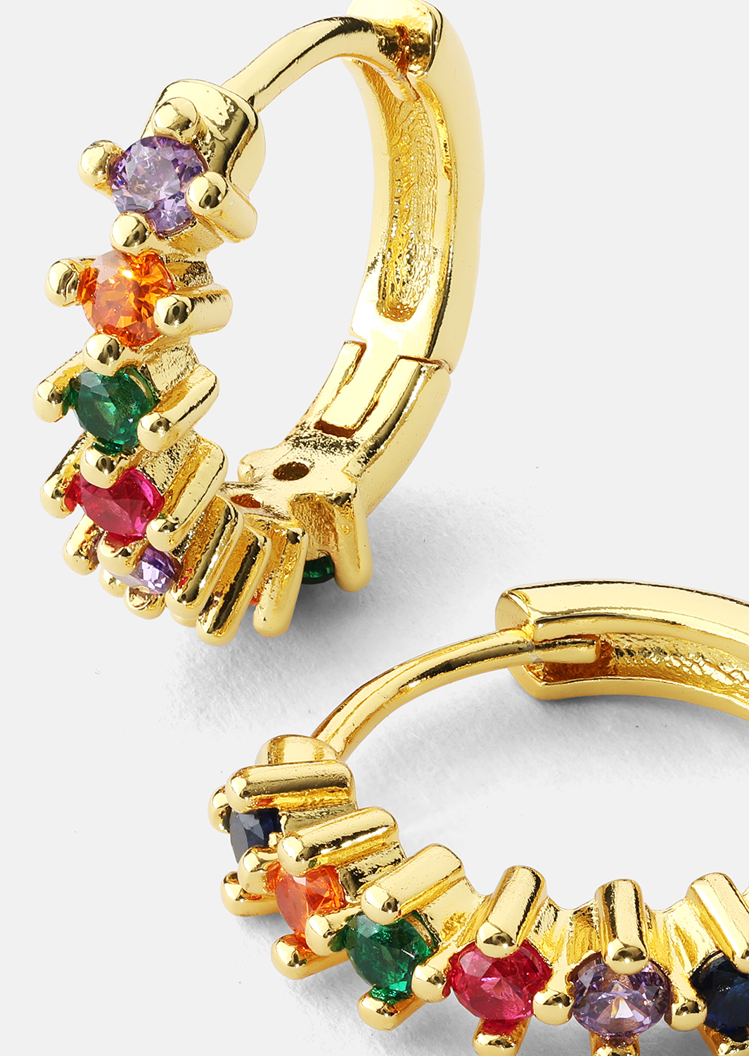 Pendiente Multicolor Shine - 18k Chapado en oro