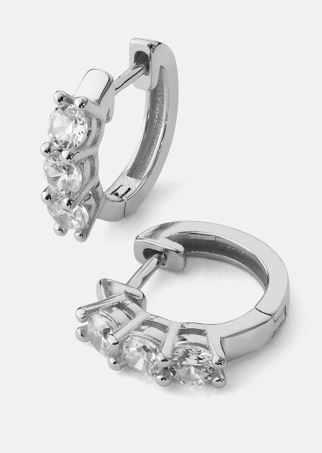 Pendiente Cirvia Spark - Chapado en plata