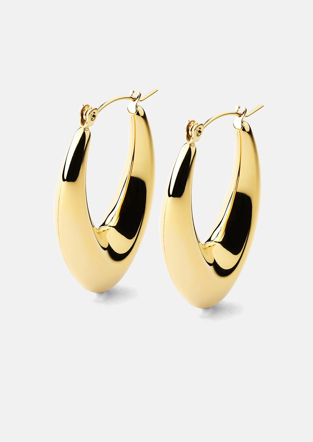 Pendientes Sway – 18k Chapados en oro
