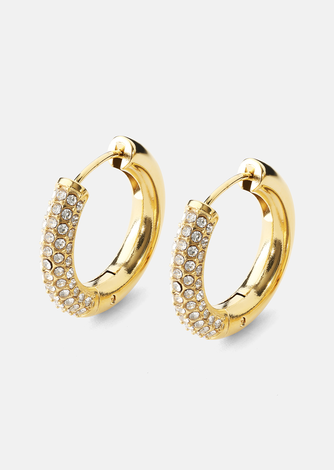 Creolen Pendientes – 18k Chapados en oro
