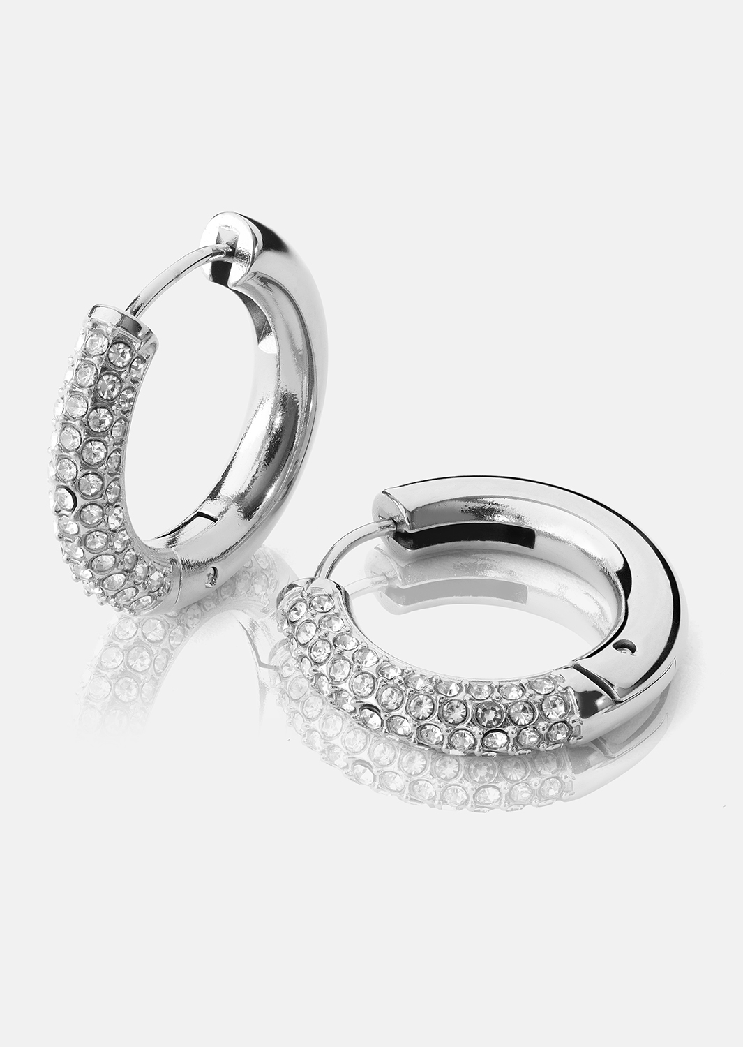 Creolen Pendientes – Chapados en plata