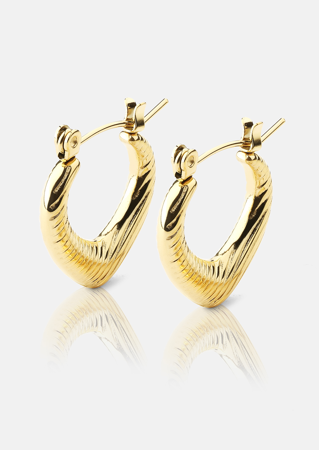 Pendientes Elegans – 18k Chapados en oro
