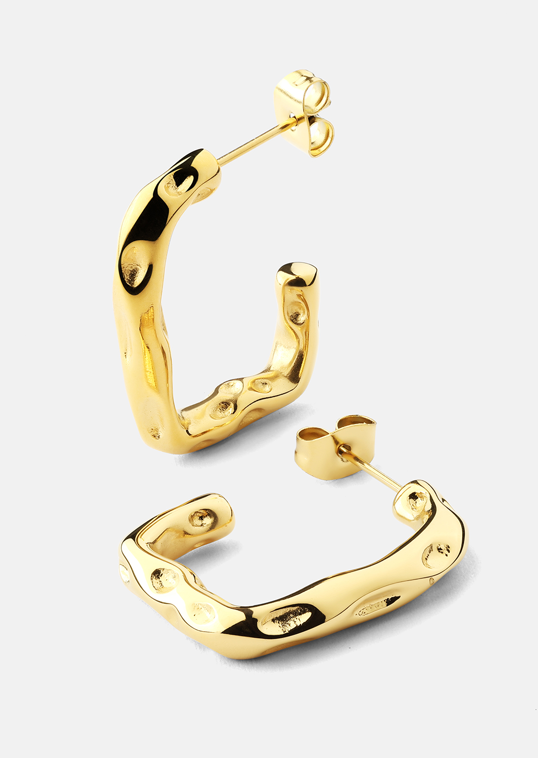 Pendiente Sculptura - 18k Chapado en oro