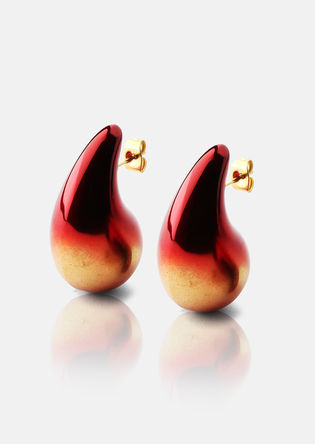 Pendientes Verdé Glow – 18k Chapados en oro