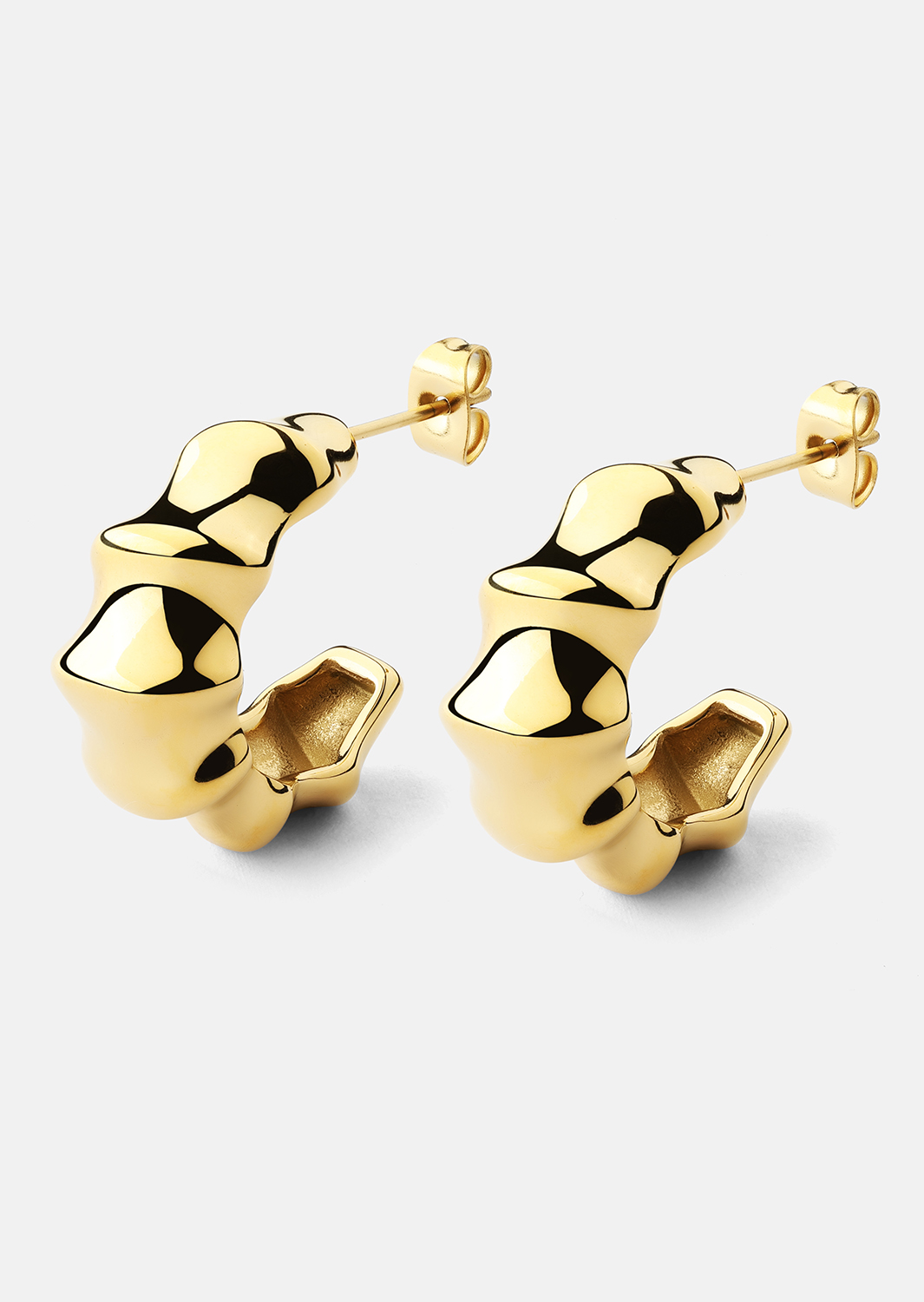 Pendientes Gaia – 18k Chapados en oro
