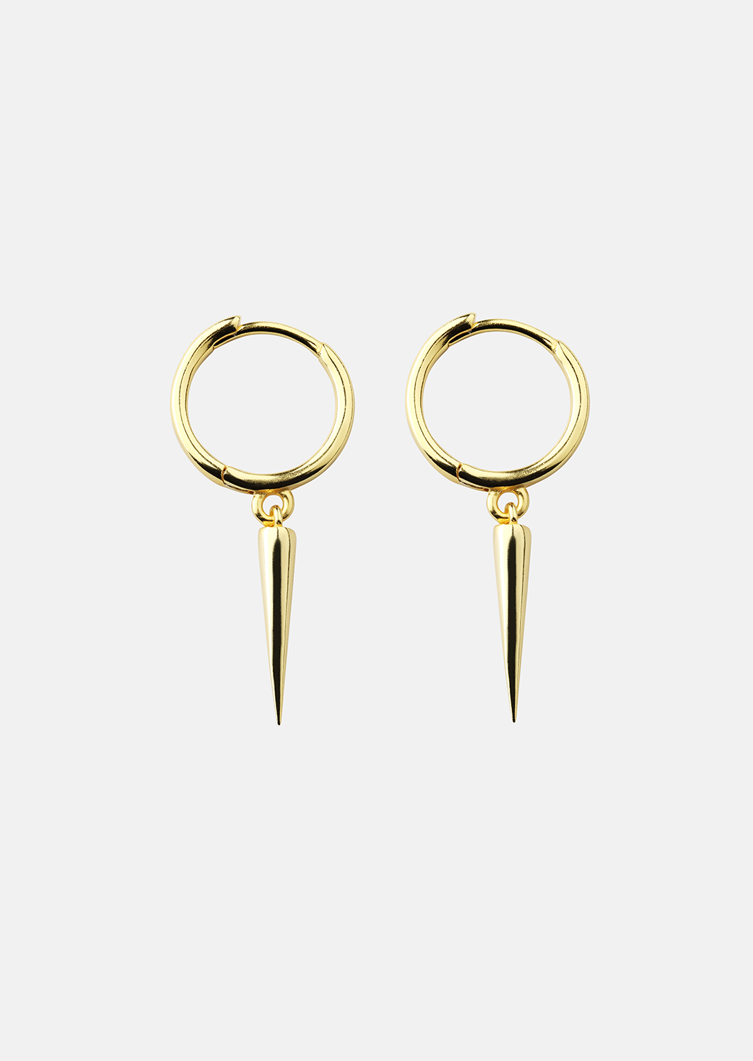 Spira Pendiente - 18k Chapado en oro