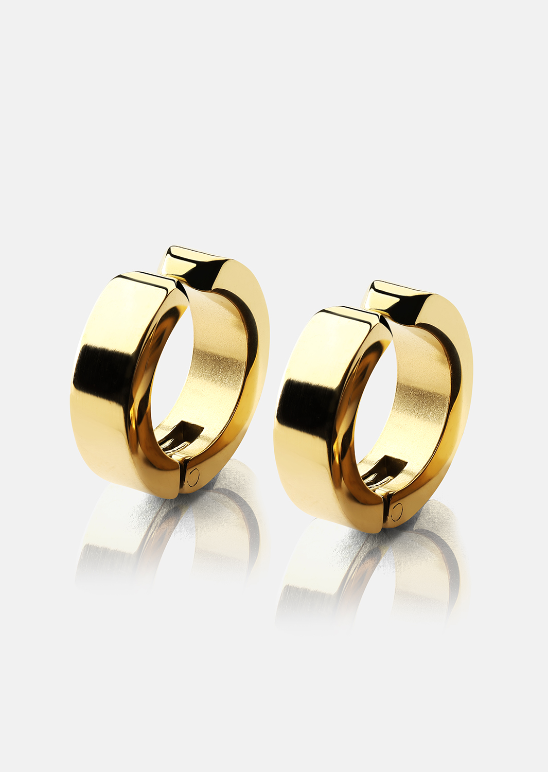 Pendiente Petite Hoop - 18k Chapado en oro