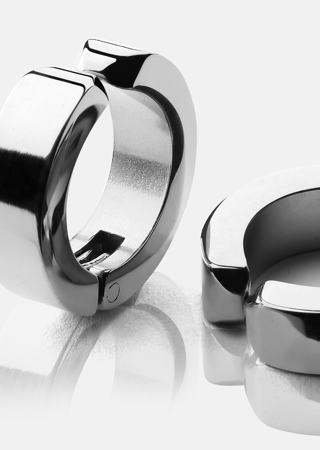 Pendiente Petite Hoop - Chapado en plata