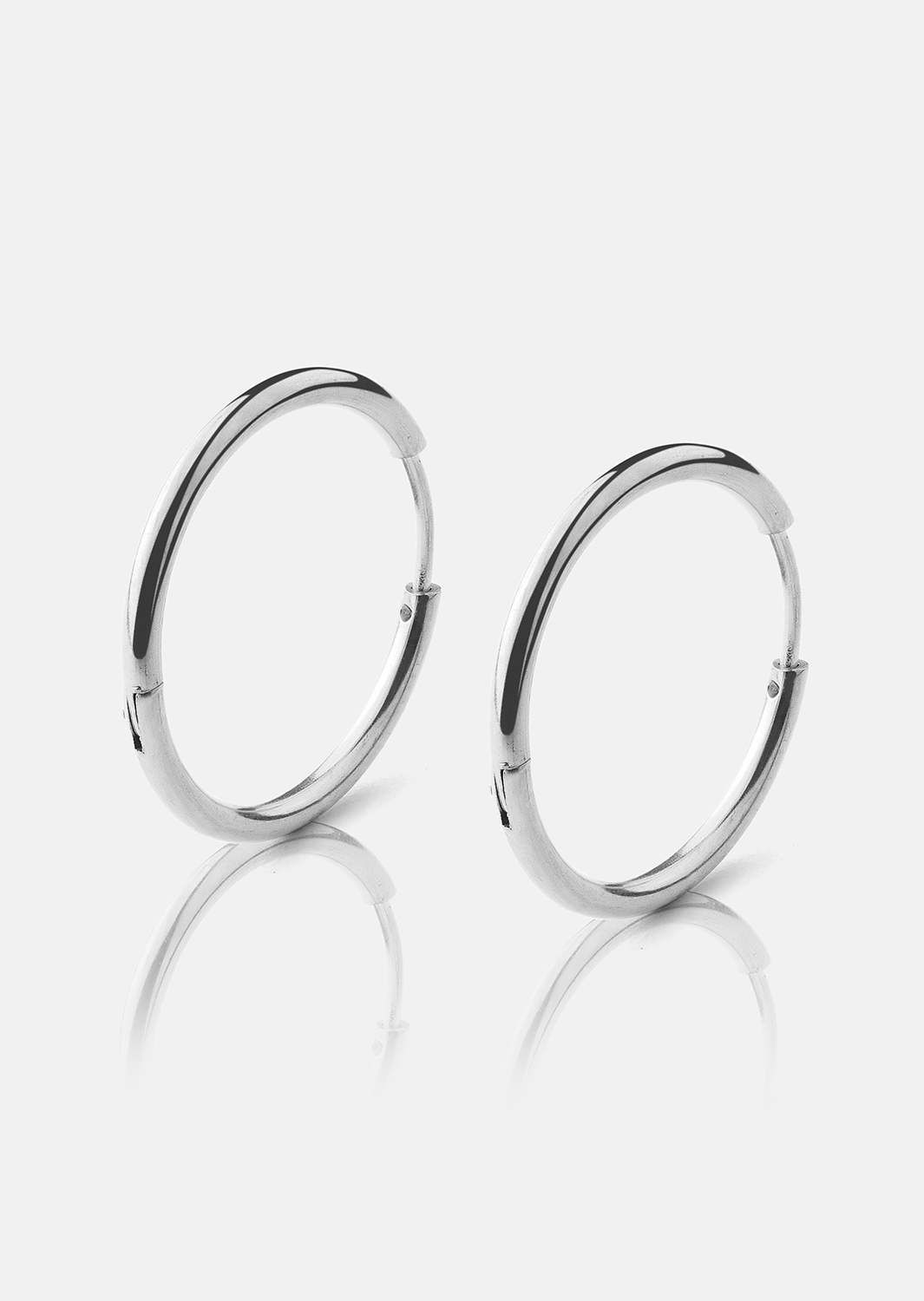 Pendiente Classic Medium - Chapado en plata