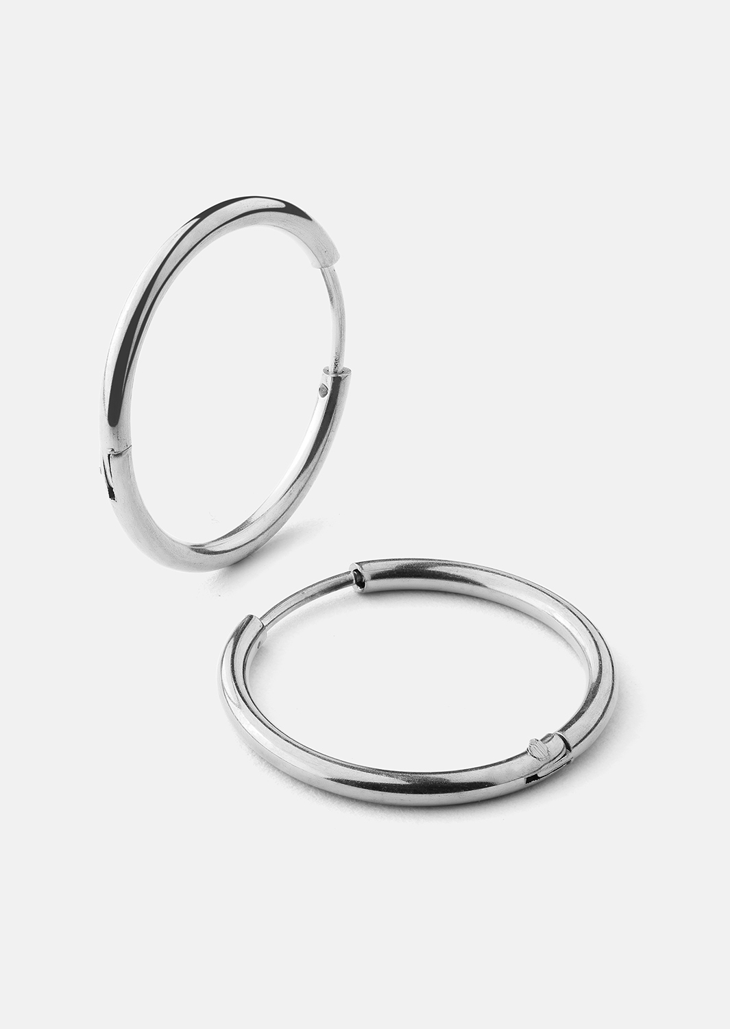 Pendiente Classic Medium - Chapado en plata