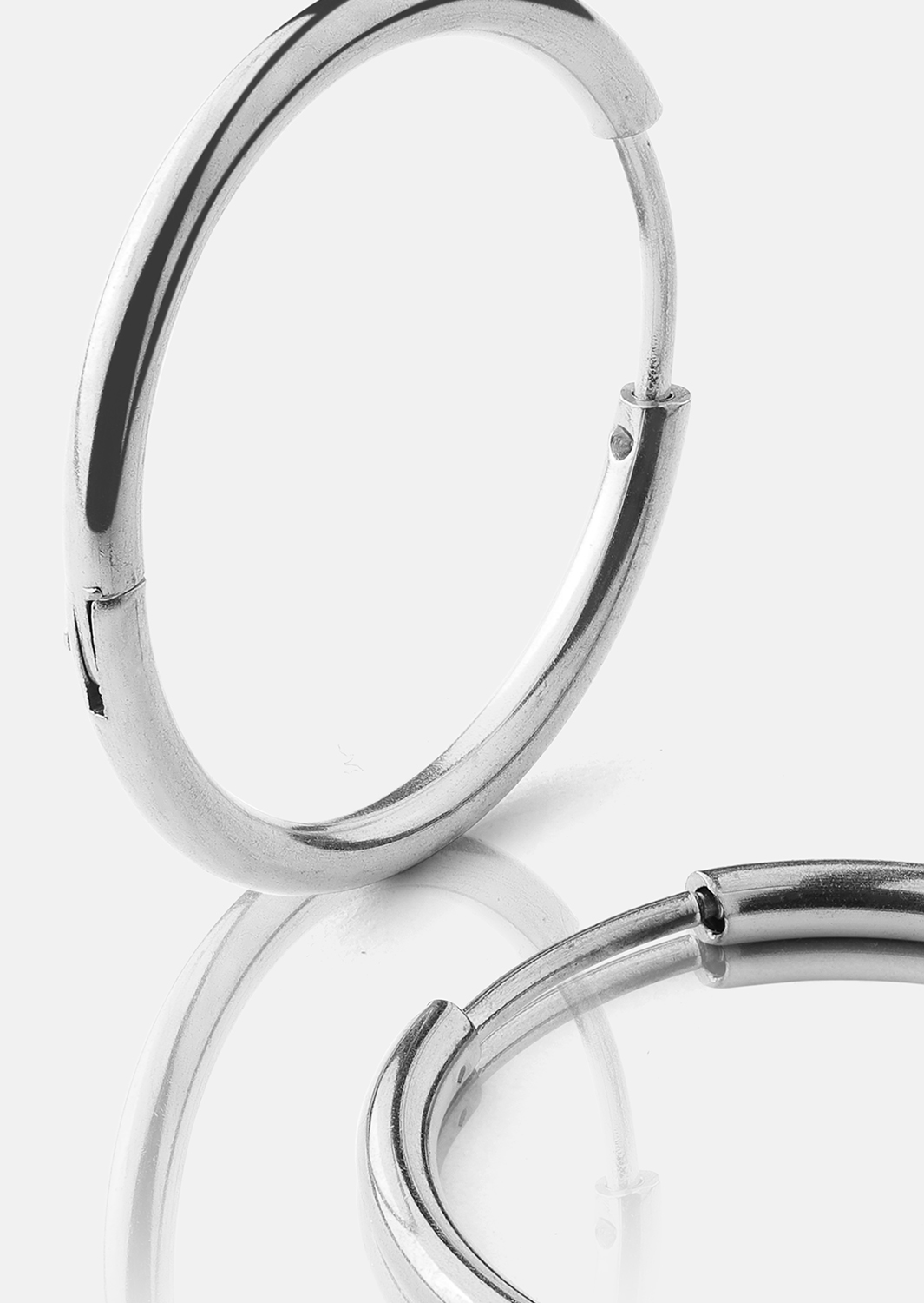 Pendiente Classic Medium - Chapado en plata