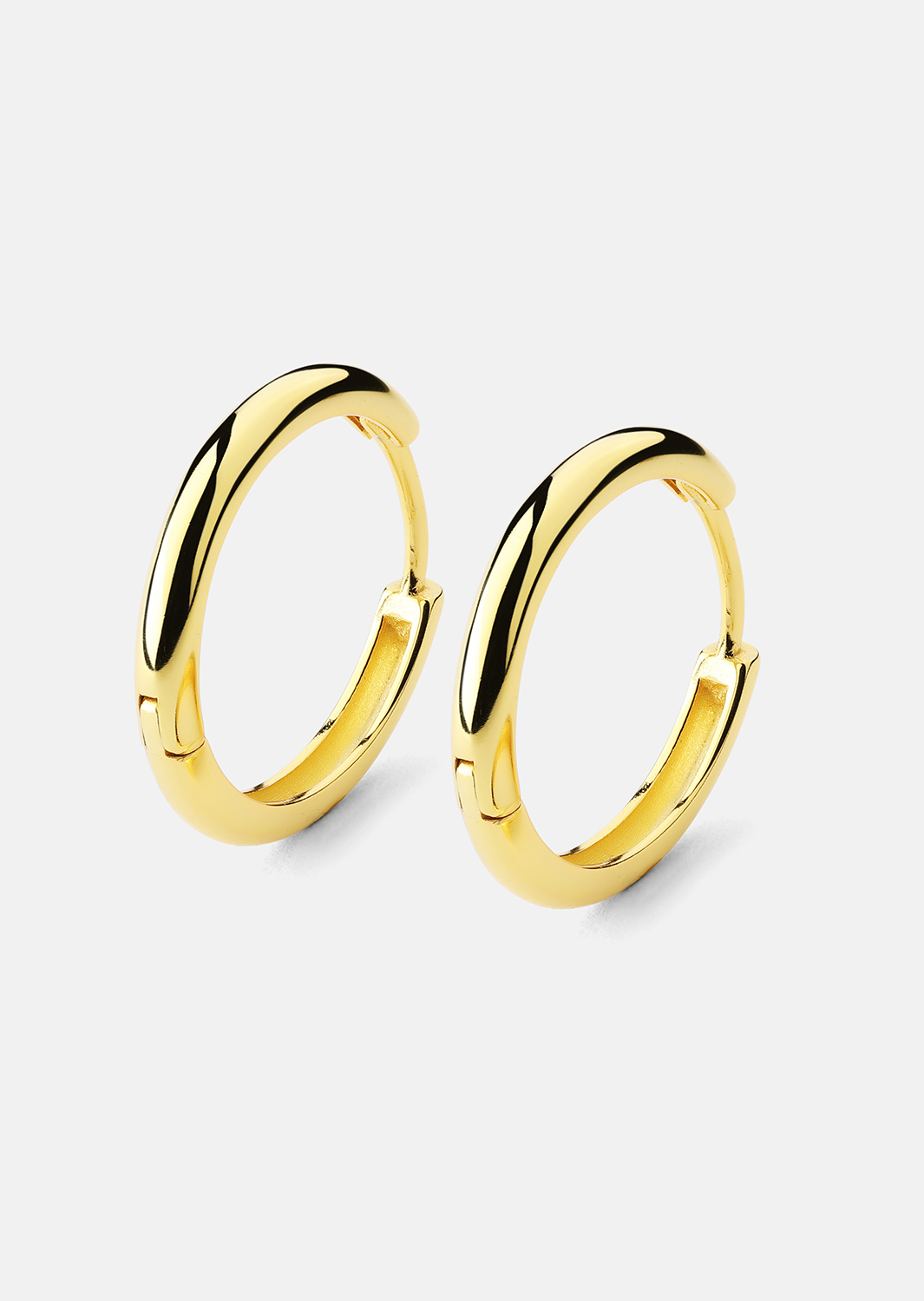 Pendiente Shine Hoops - 18k Chapado en oro
