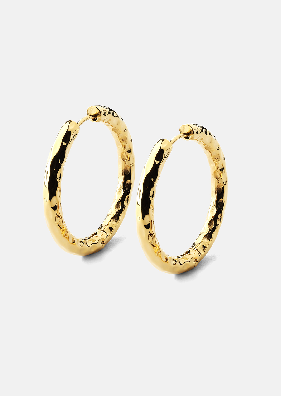 Pendiente Everyday Hoops - 18k Chapado en oro