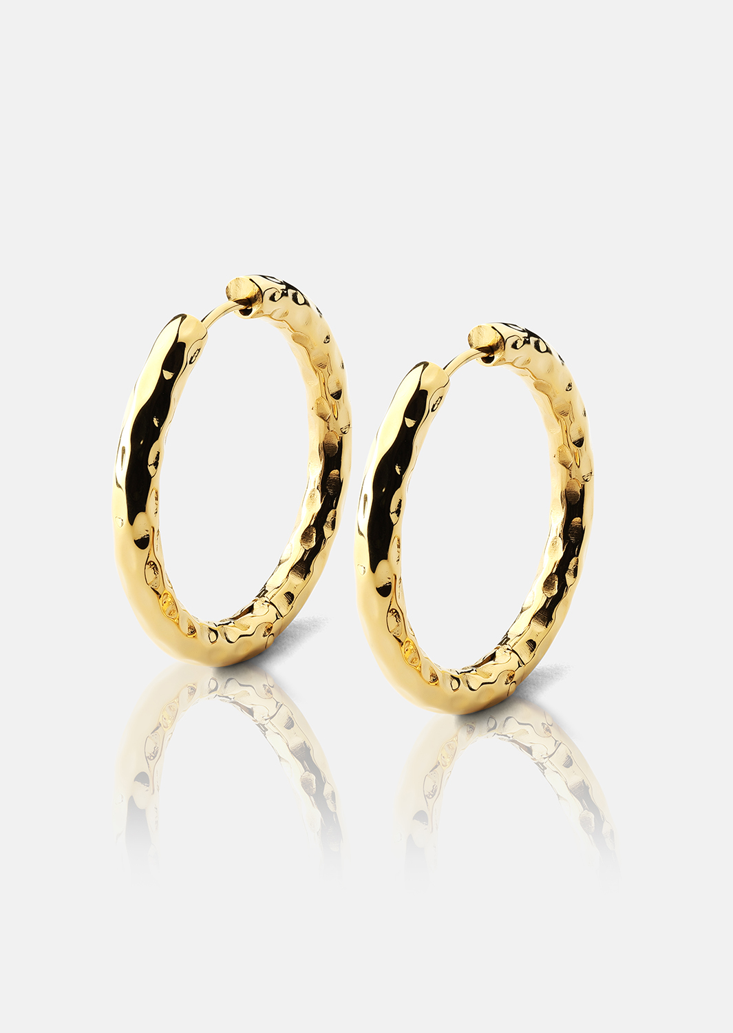 Pendiente Everyday Hoops - 18k Chapado en oro