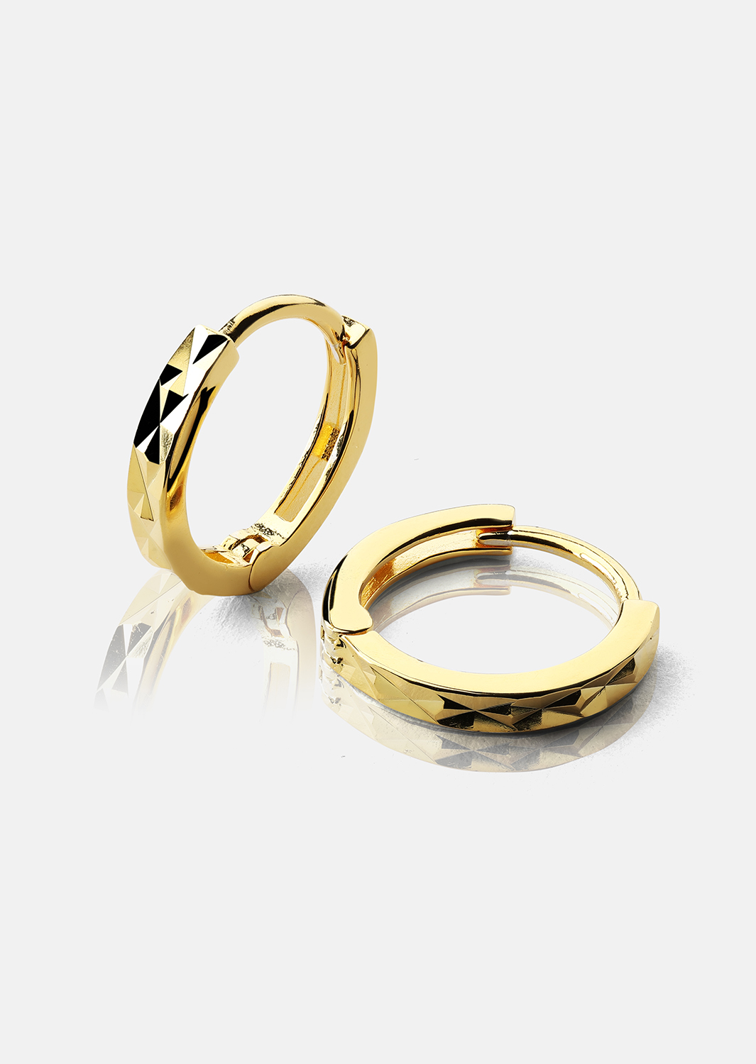 Anni Lu Pendientes – 18k Chapados en oro