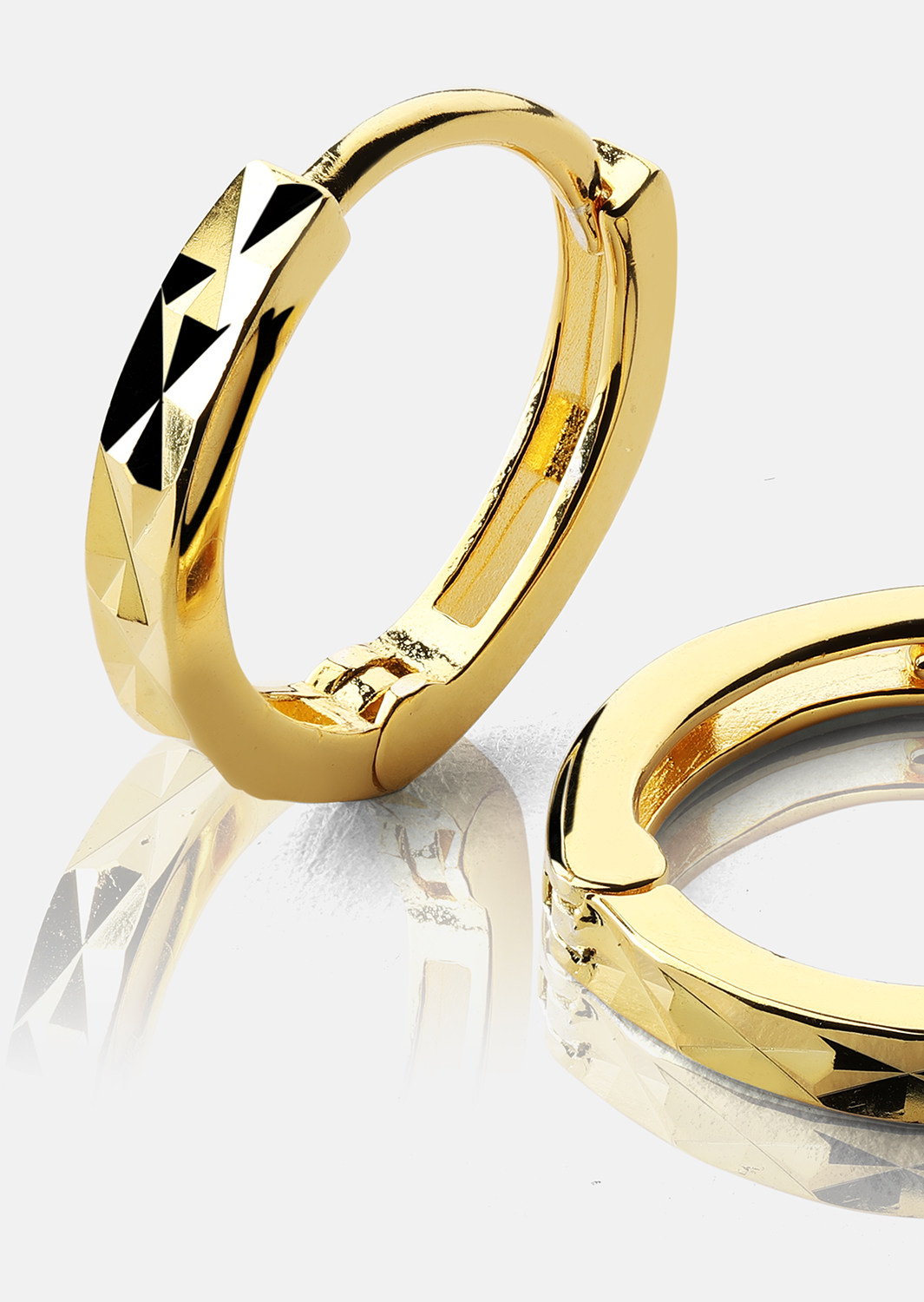 Anni Lu Pendientes – 18k Chapados en oro