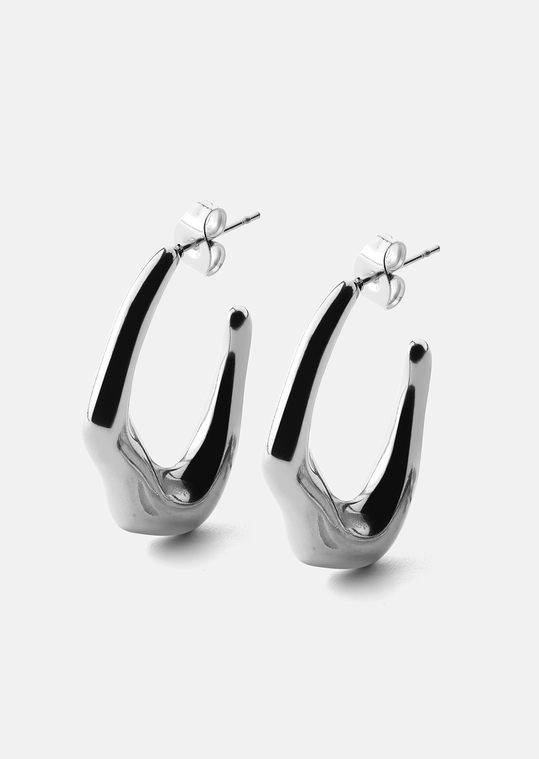 Pendiente Bold Drops - Chapado en plata