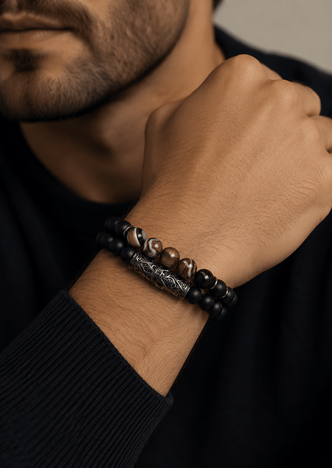 Pulsera de cuentas Ebon Legacy