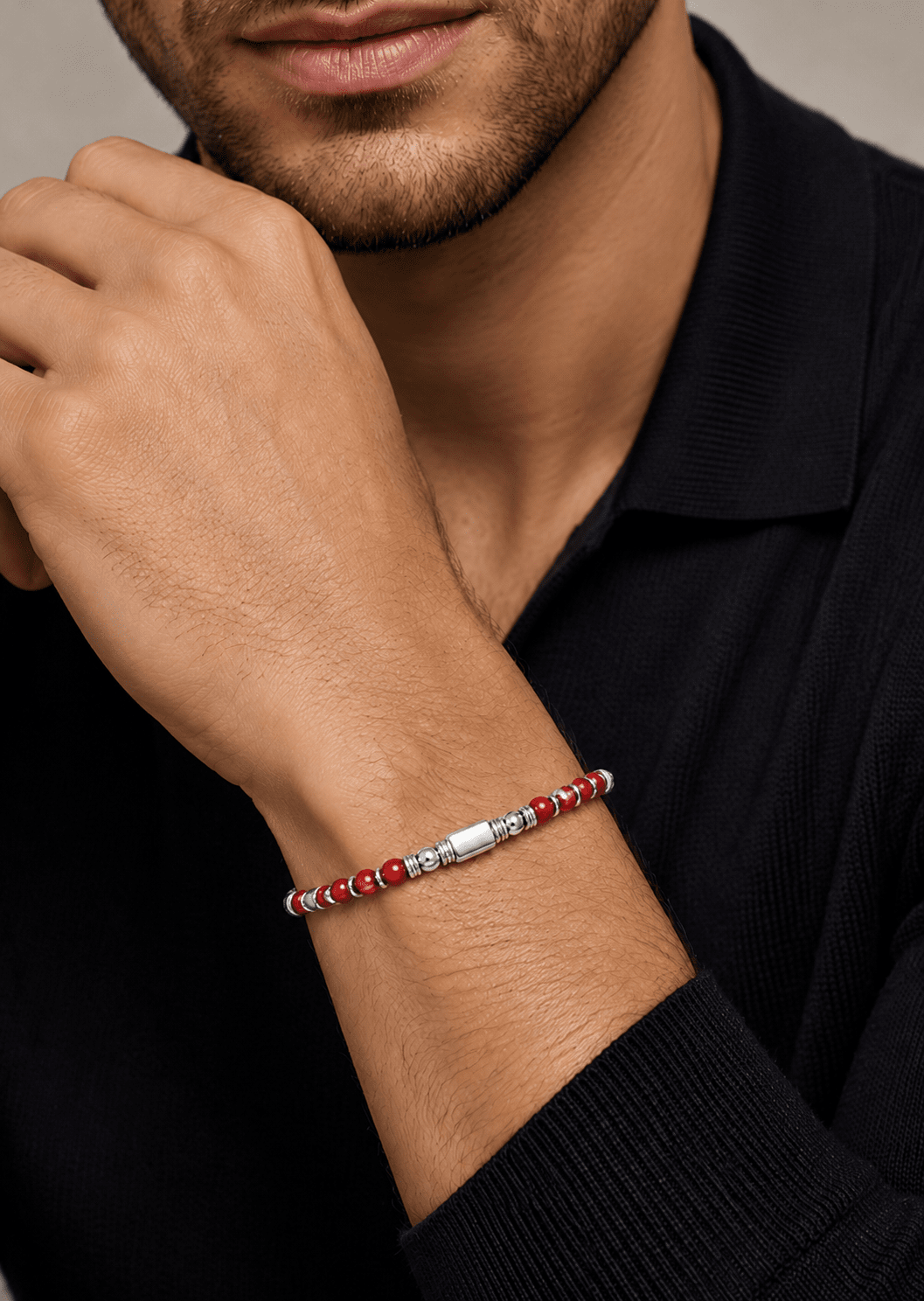Pulsera de cuentas Emerald Essence
