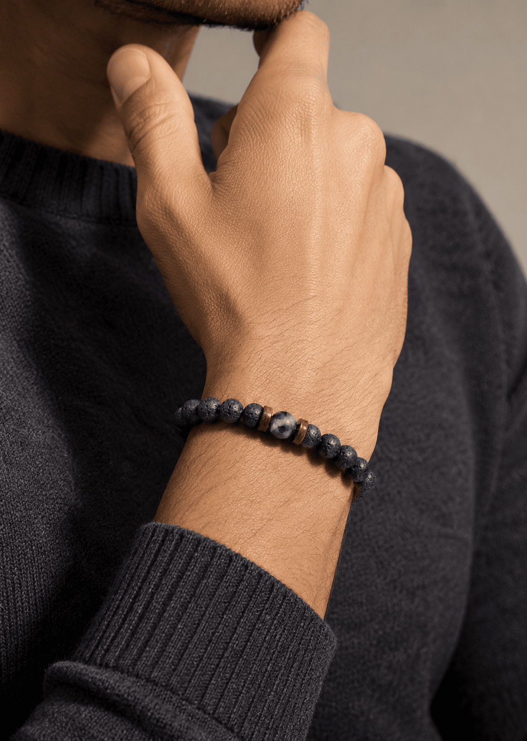 Pulsera de cuentas Lava Essence