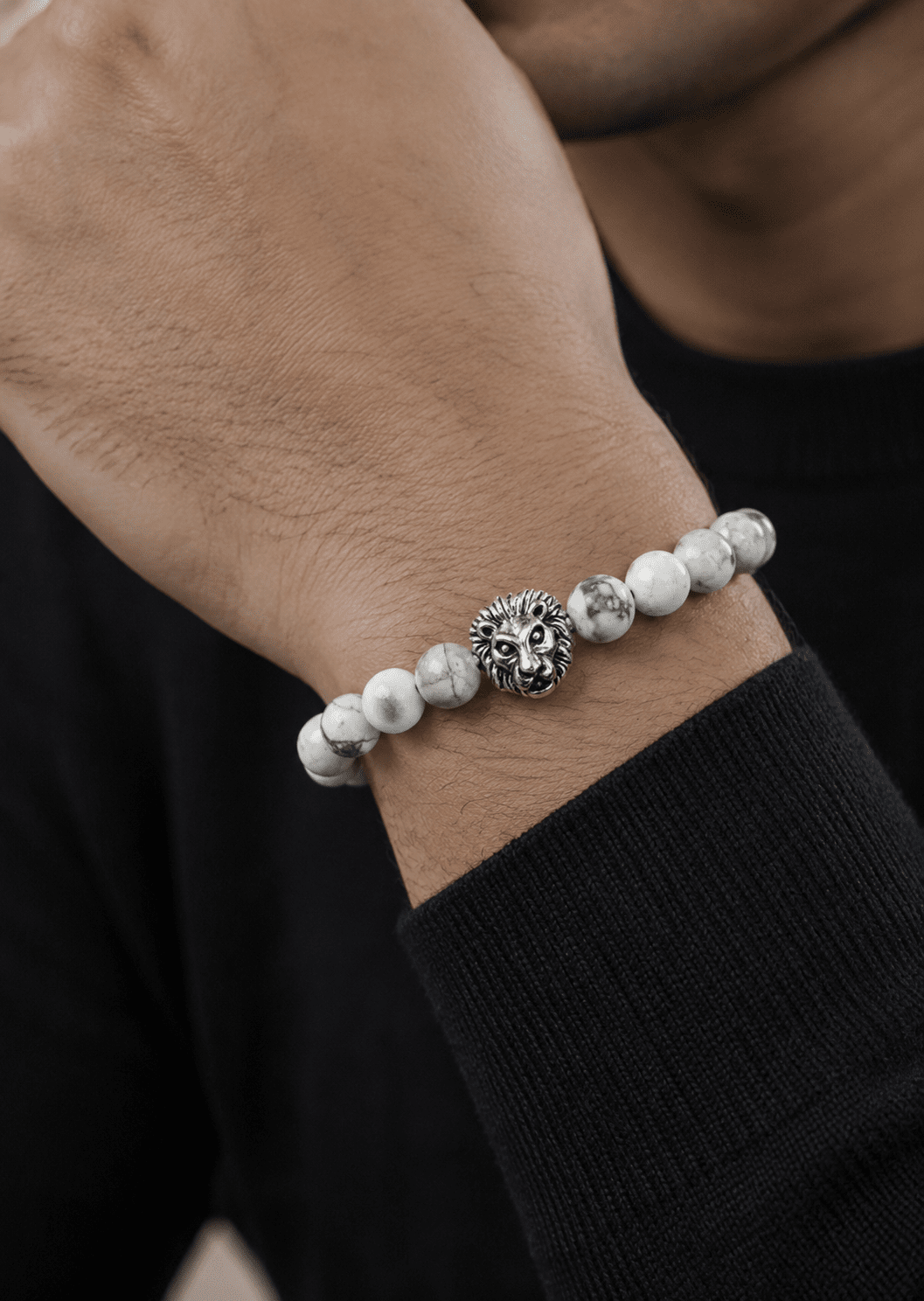 Pulsera de cuentas Lions Crest