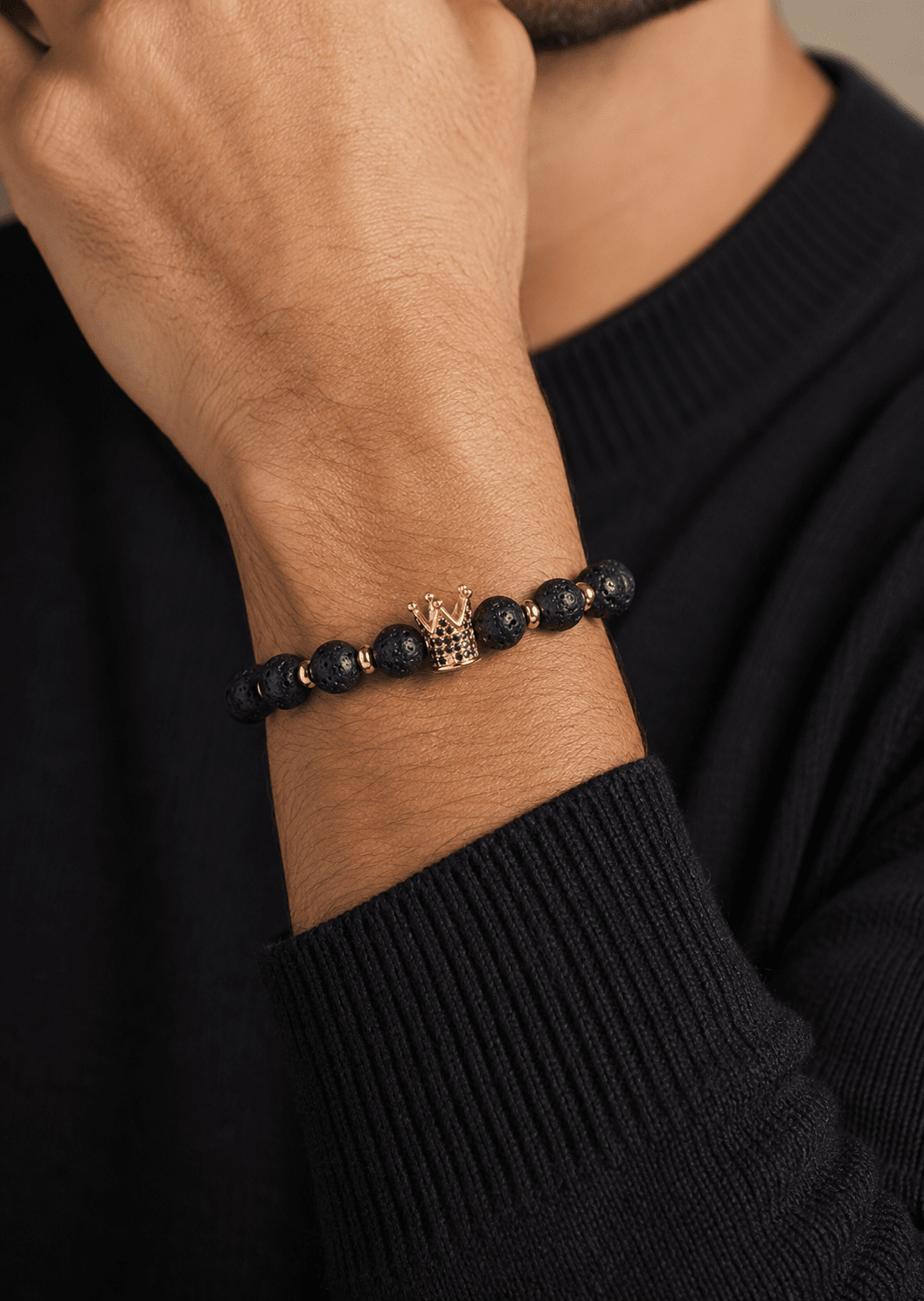 Pulsera de cuentas Noble Crown