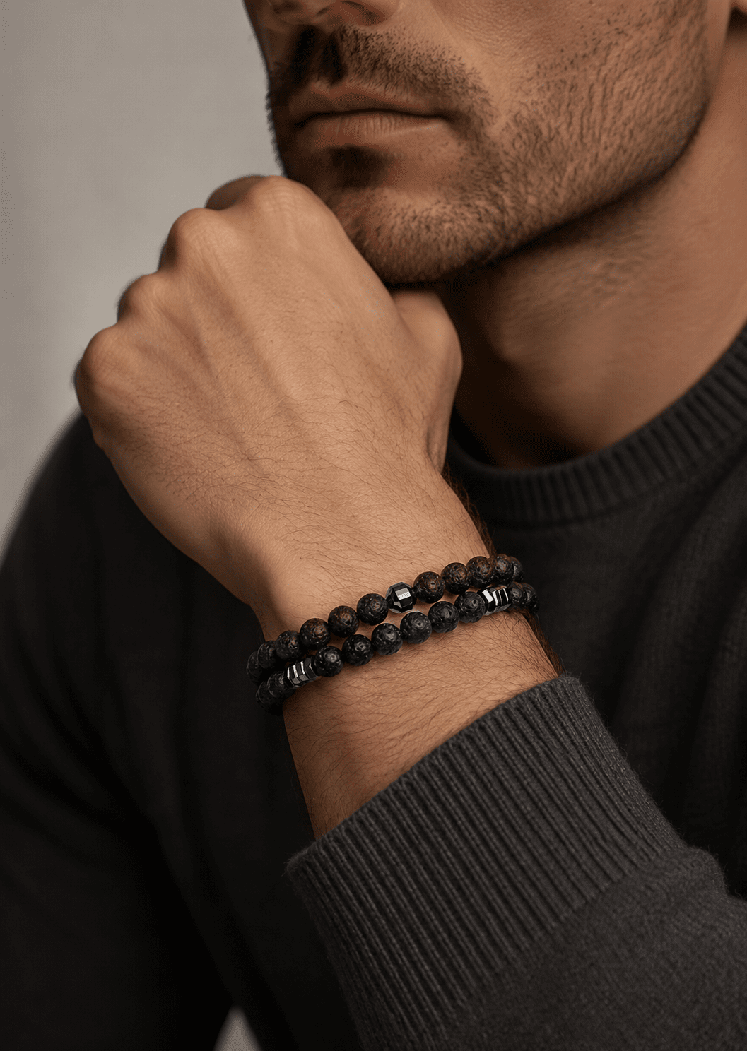 Pulsera de cuentas Onyx Fusion