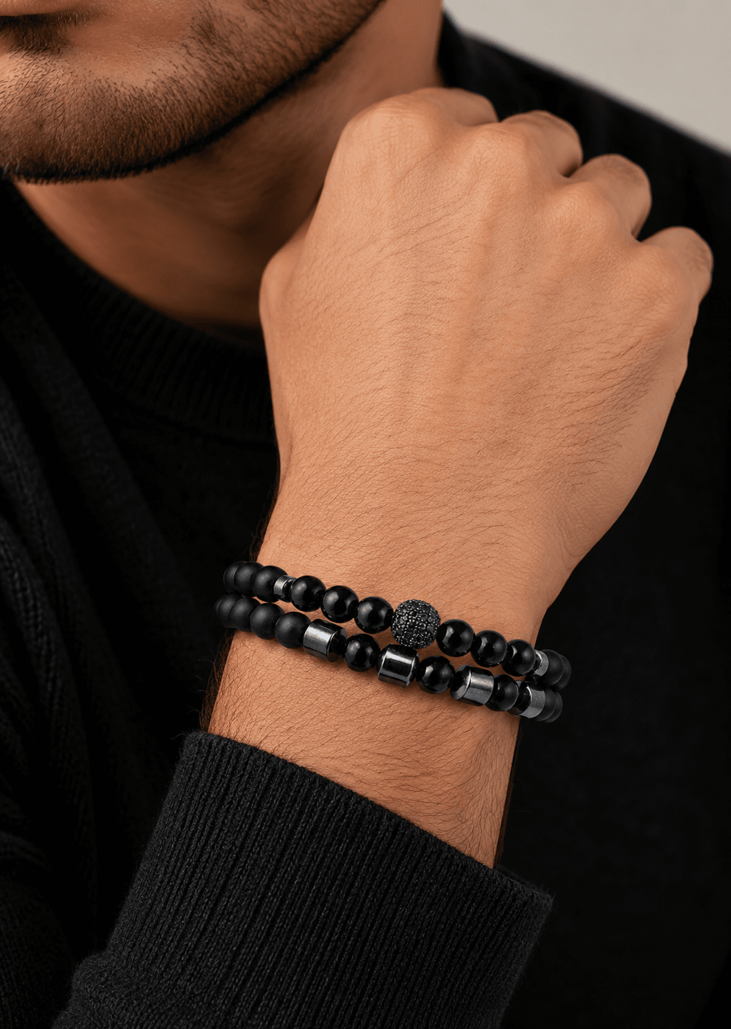 Pulsera de cuentas Shadow Valor