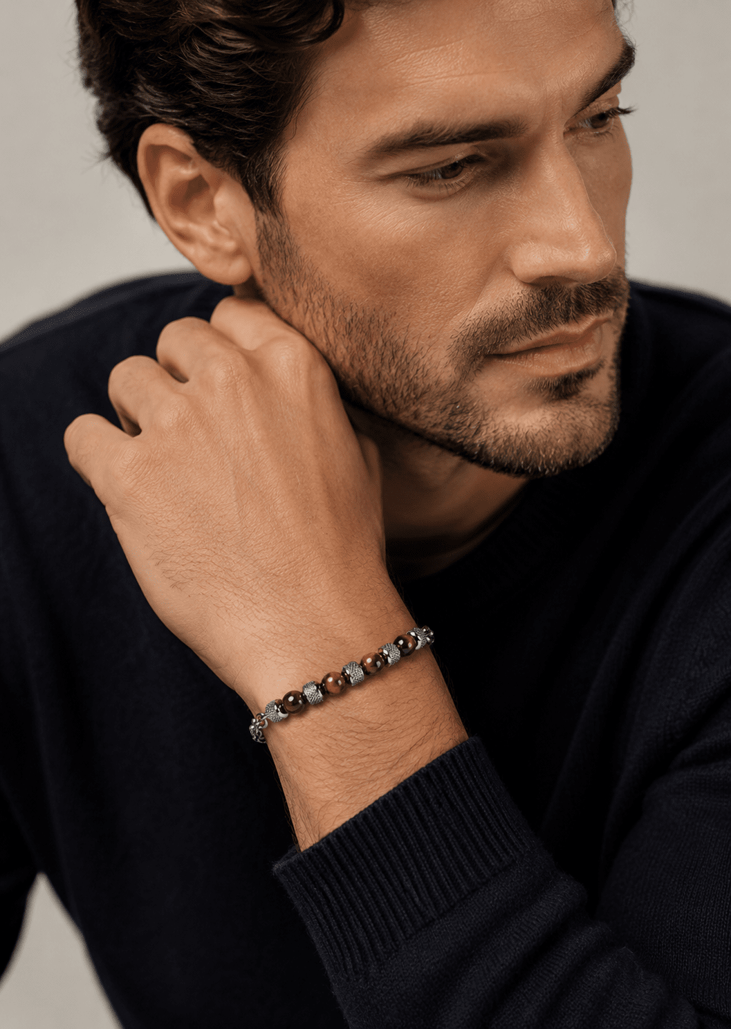 Pulsera de cuentas Titan Emblem