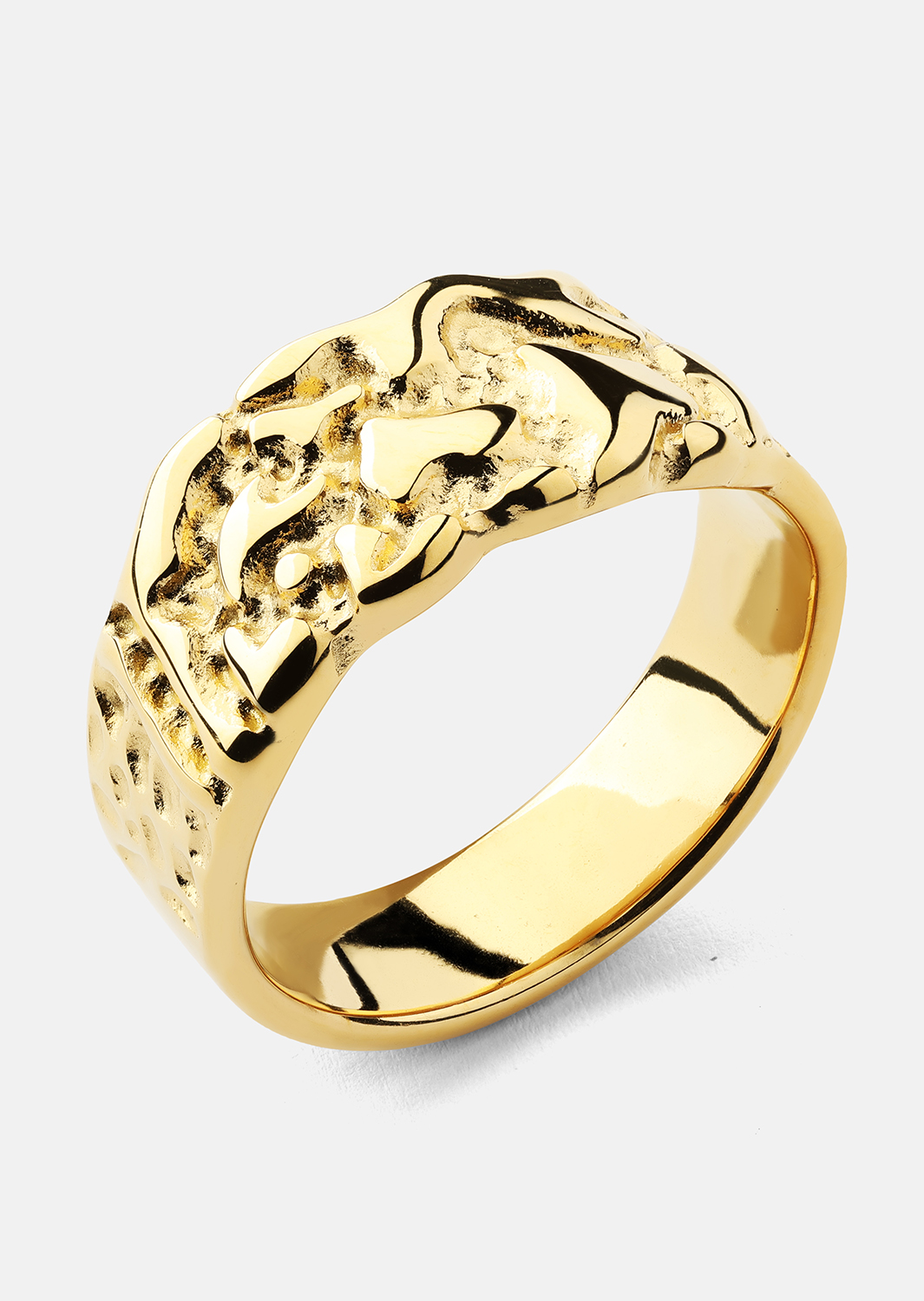 Eterna Anillo - 18k Chapado en oro