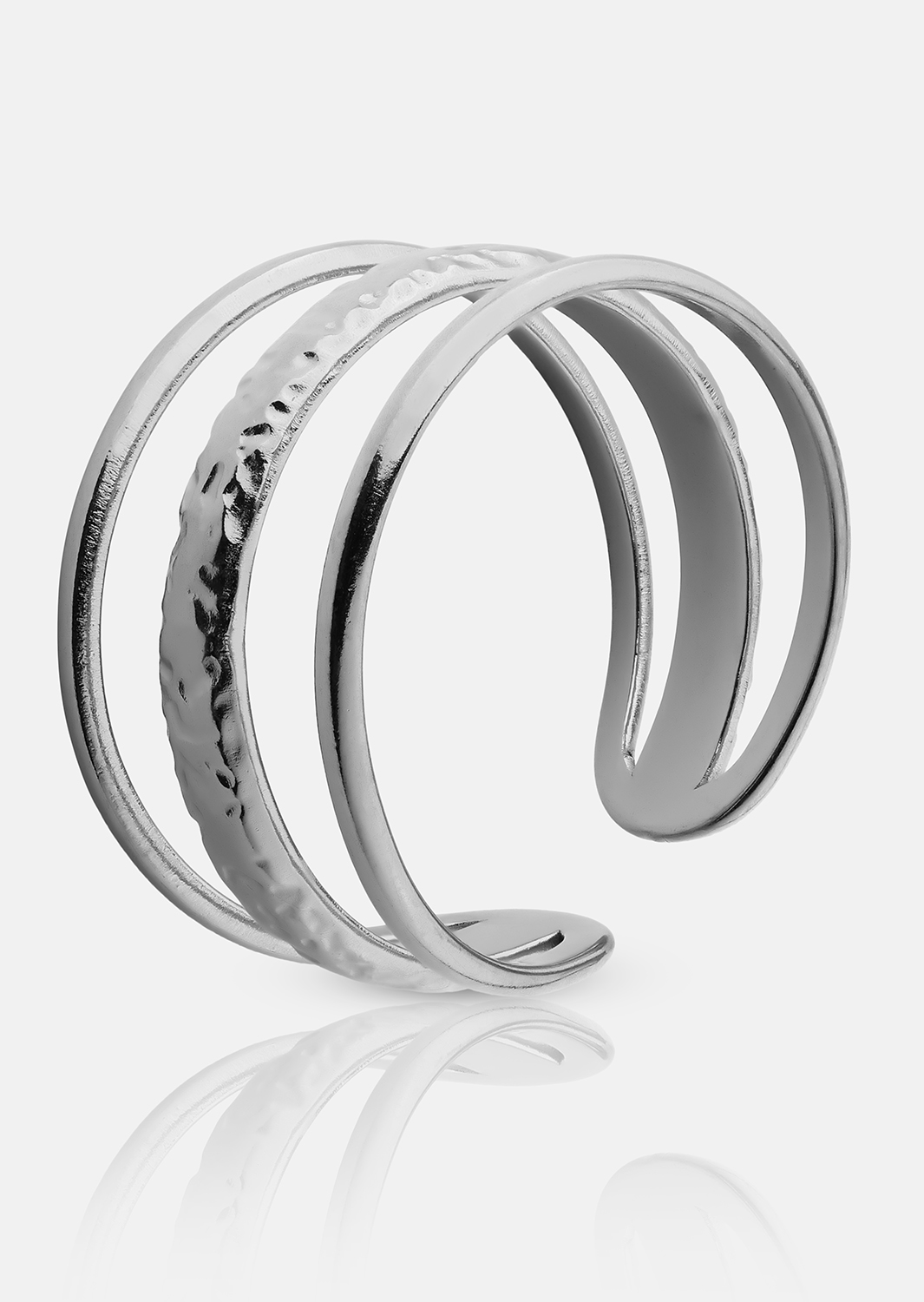 Anillo Layer – Chapado en plata