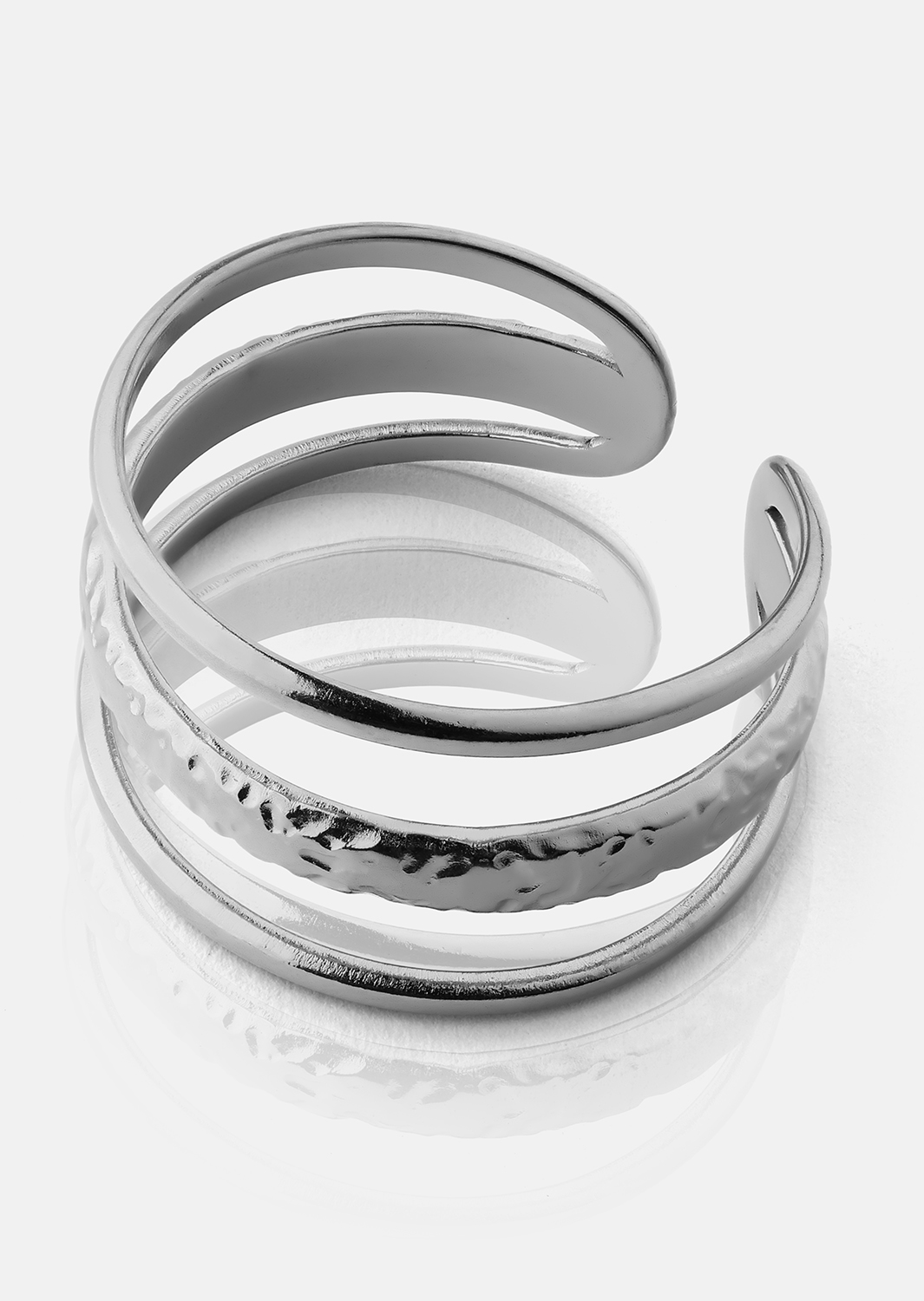 Anillo Layer – Chapado en plata