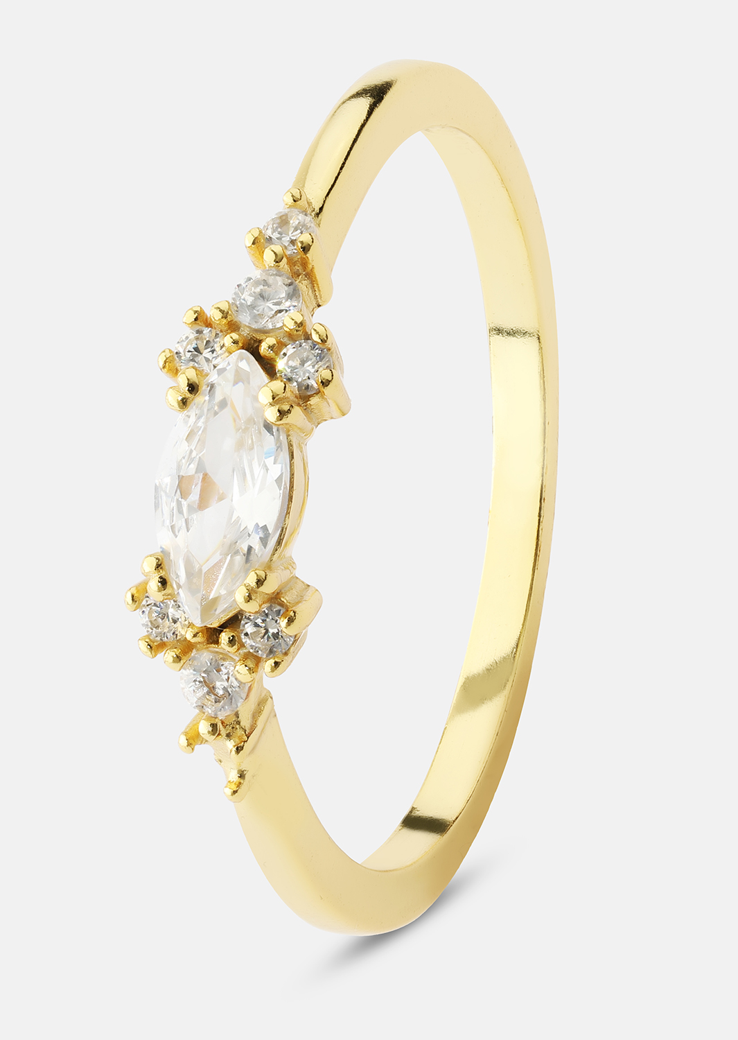 Elysia Anillo - 18k Chapado en oro