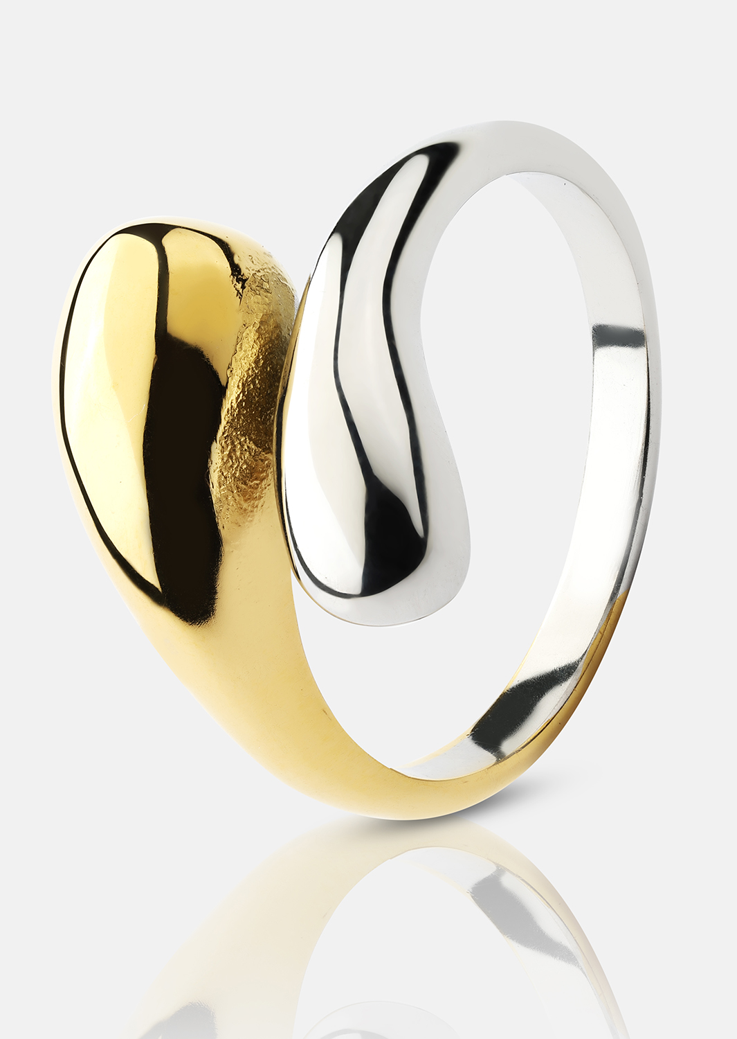 Forma Anillo - 18k Chapado en oro