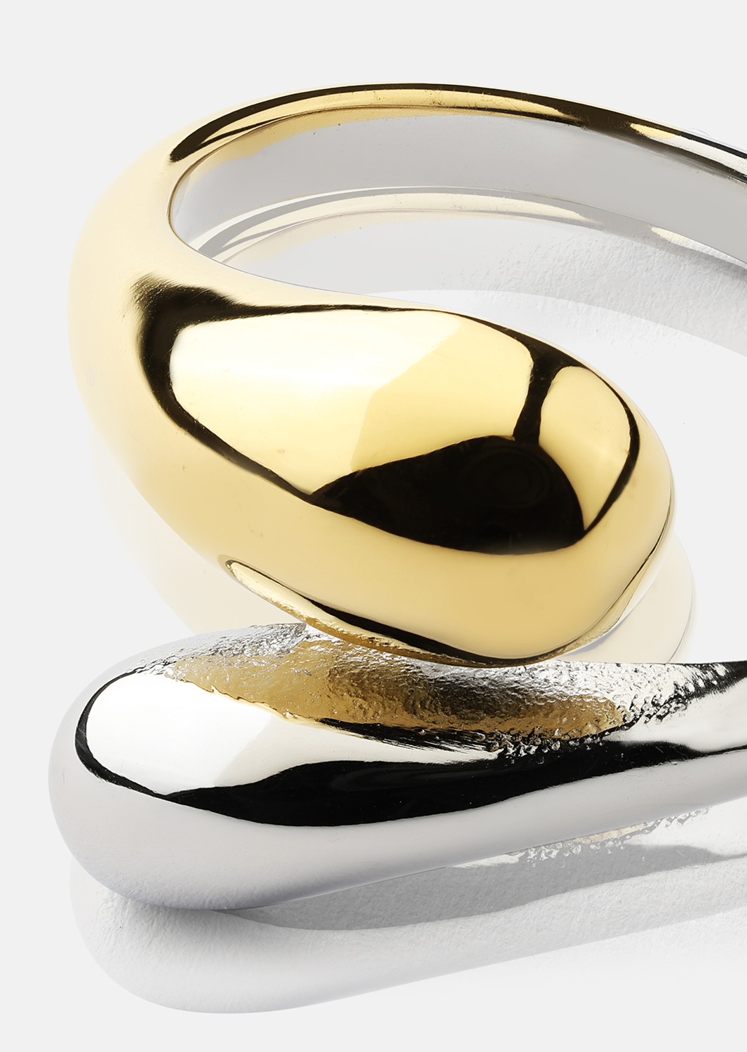 Forma Anillo - 18k Chapado en oro