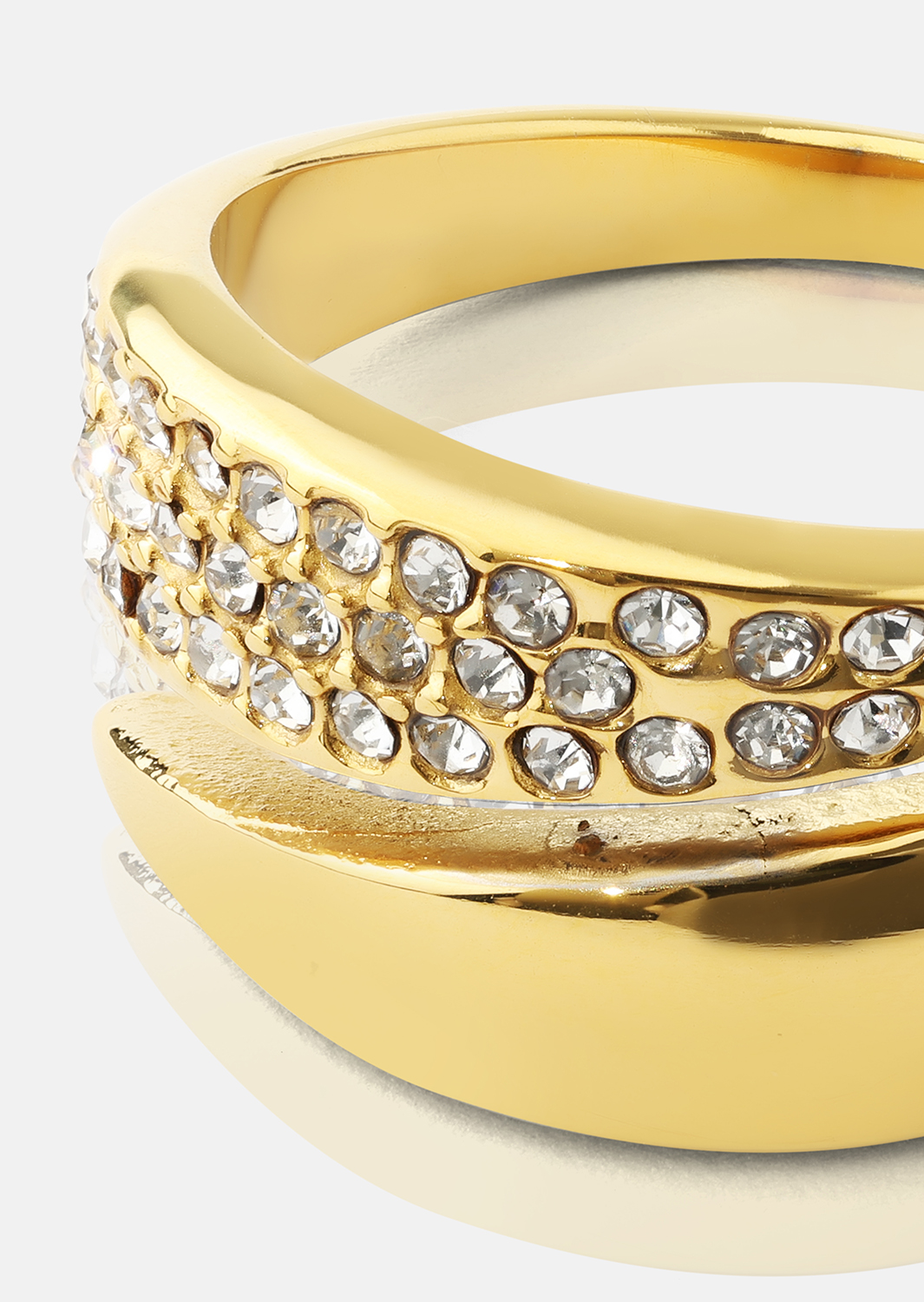 Glint Anillo - 18K Chapado en oro