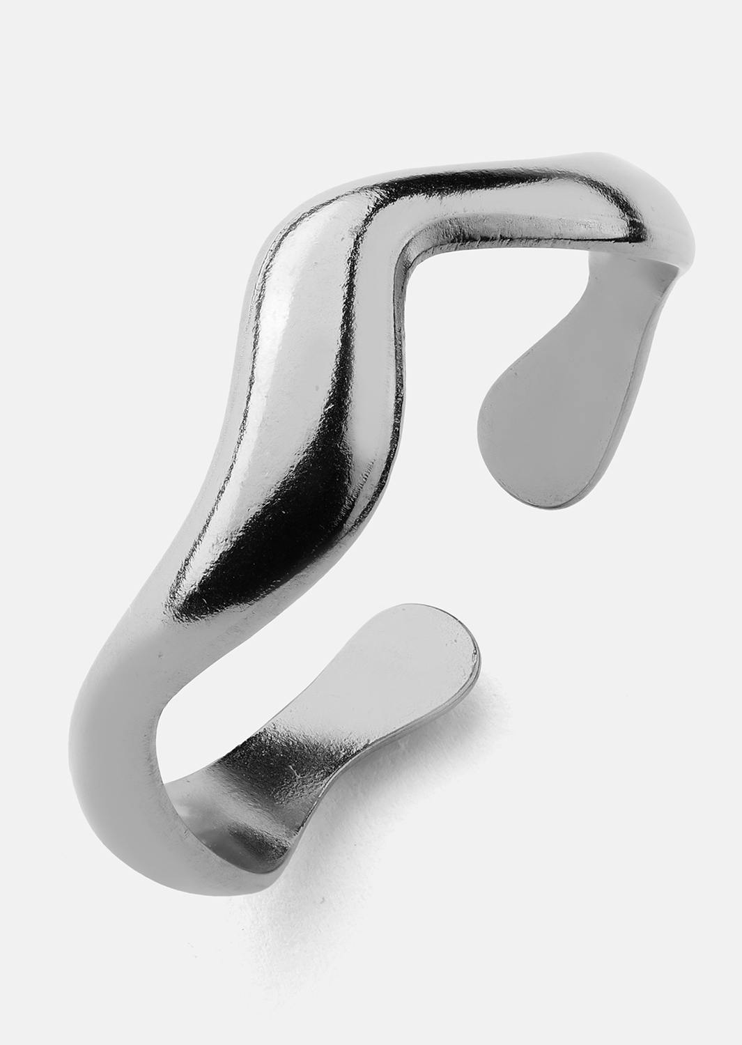 Anillo Vira - Chapado en plata