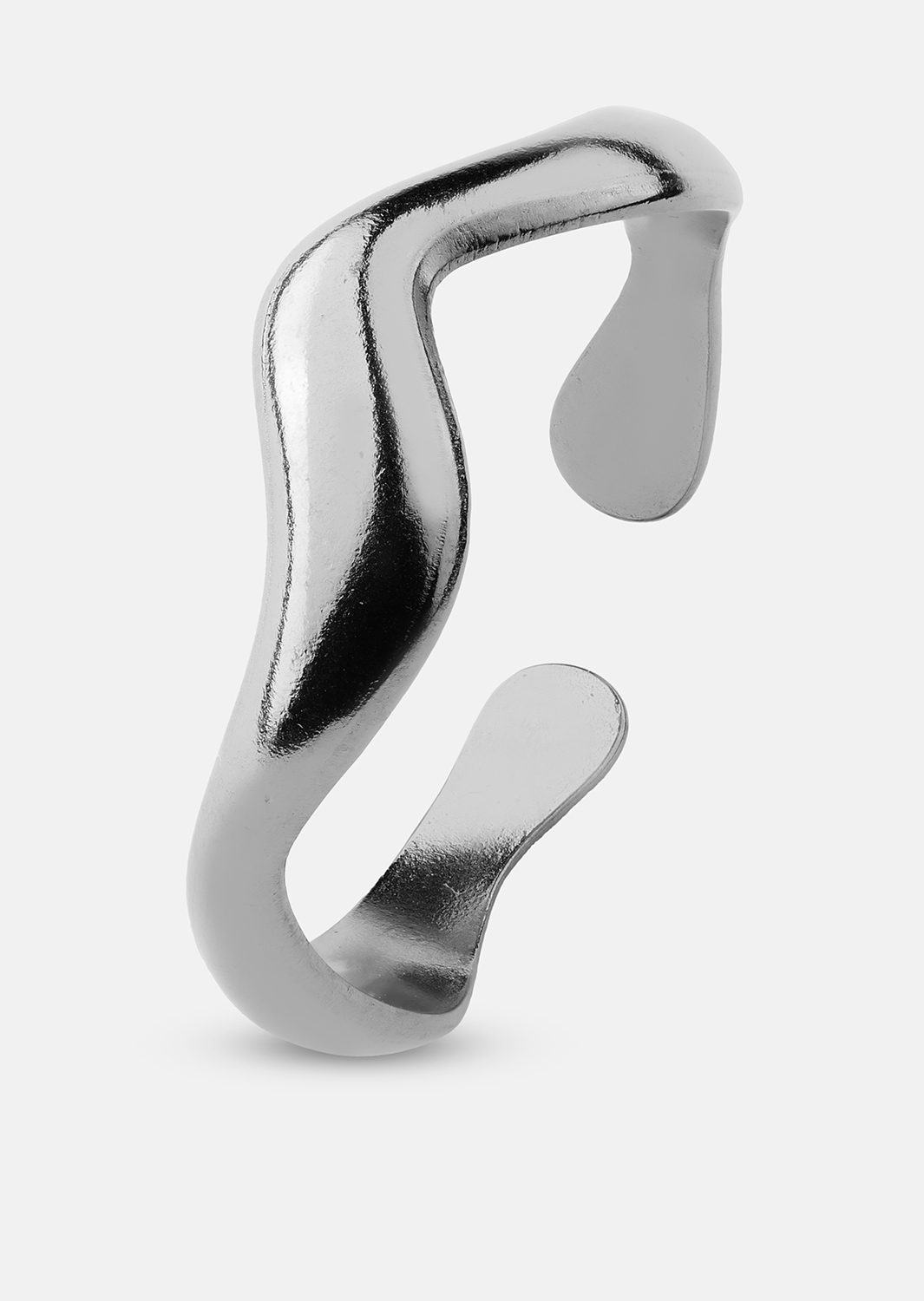 Anillo Vira - Chapado en plata