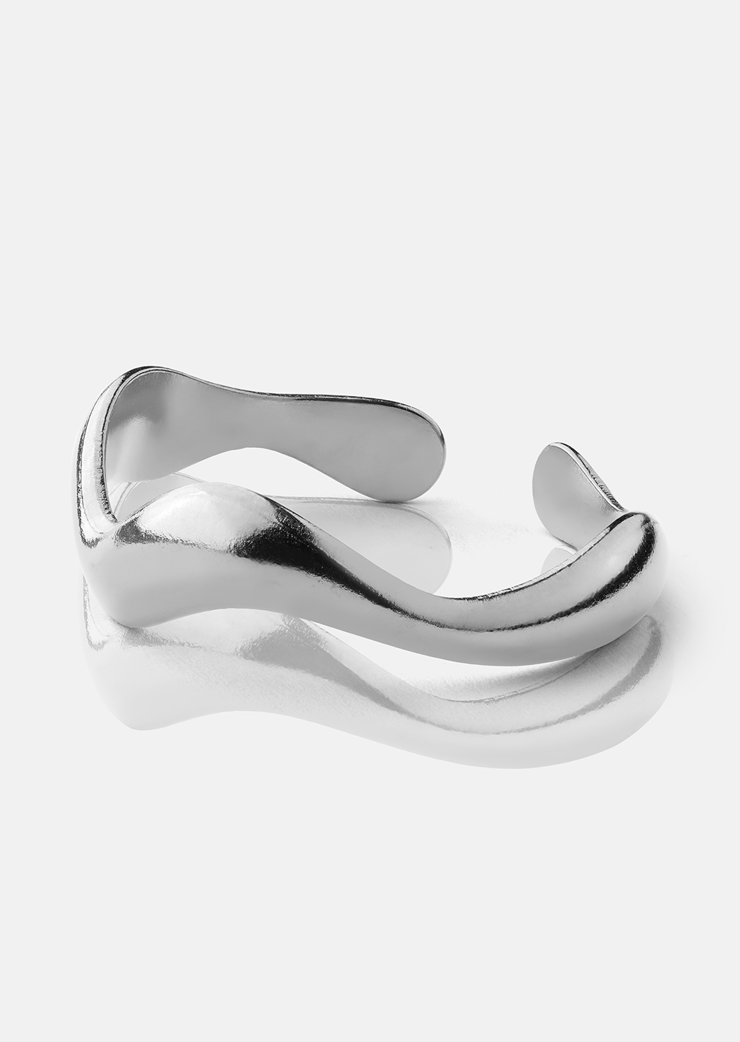 Anillo Vira - Chapado en plata