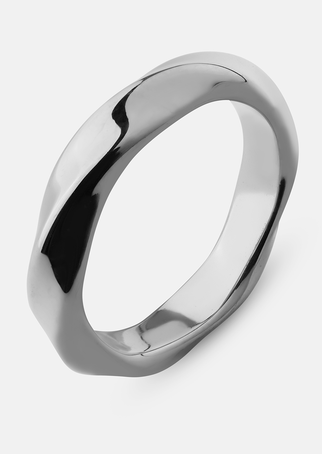 Anillo Swirl - Chapado en plata